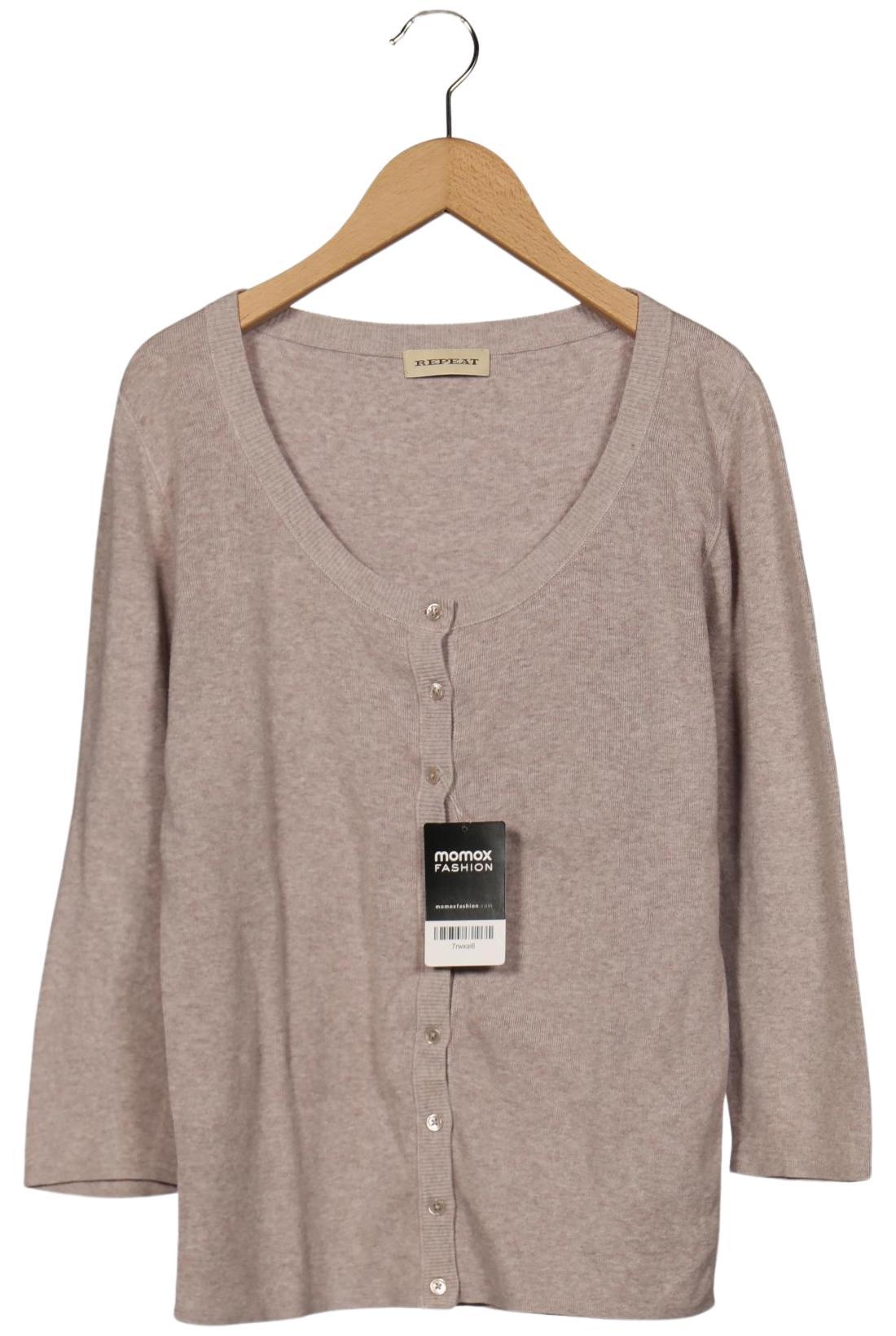 

Repeat Damen Strickjacke, beige, Gr. 40