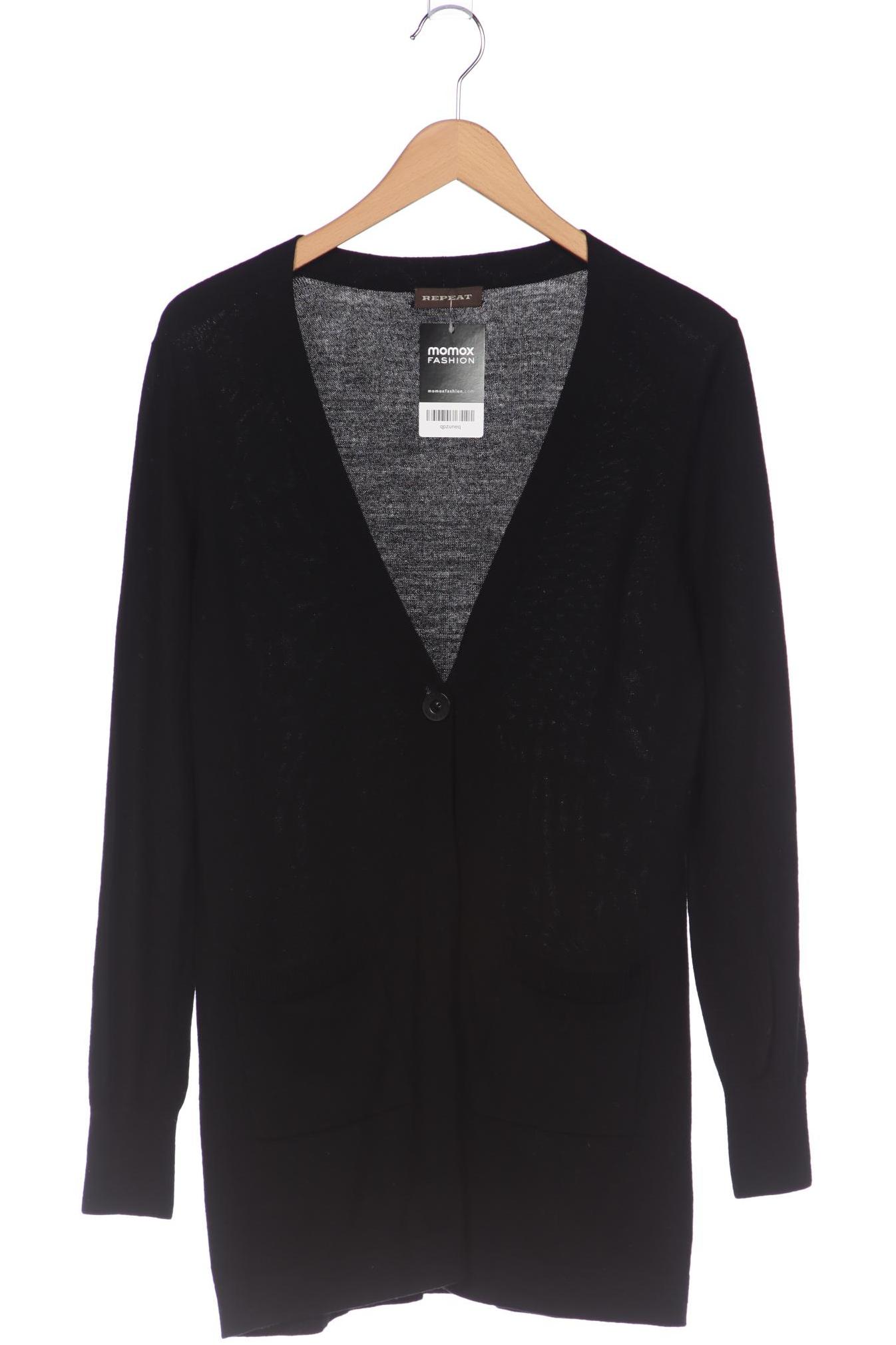 

Repeat Damen Strickjacke, schwarz, Gr. 40