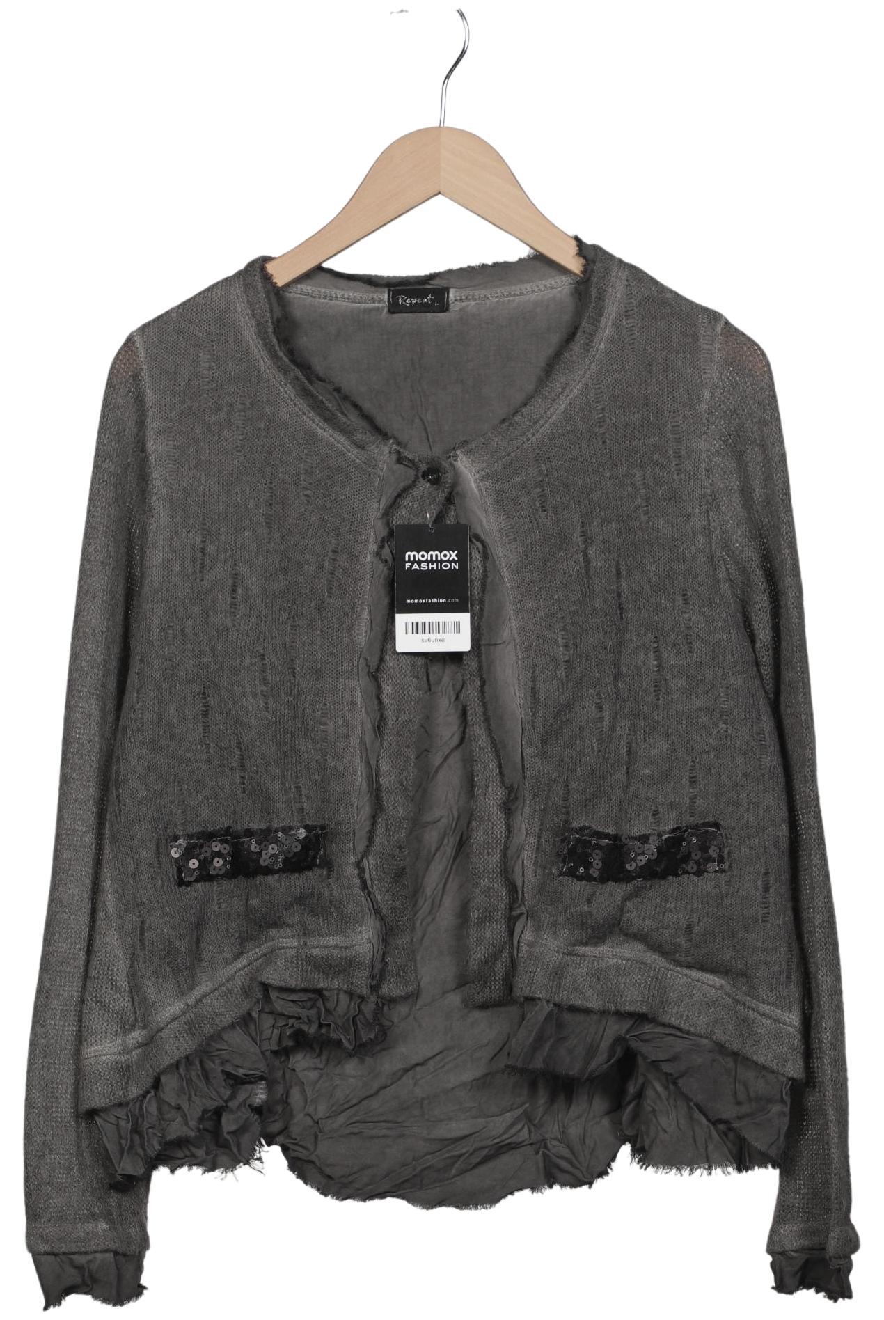 

Repeat Damen Strickjacke, grau, Gr. 42