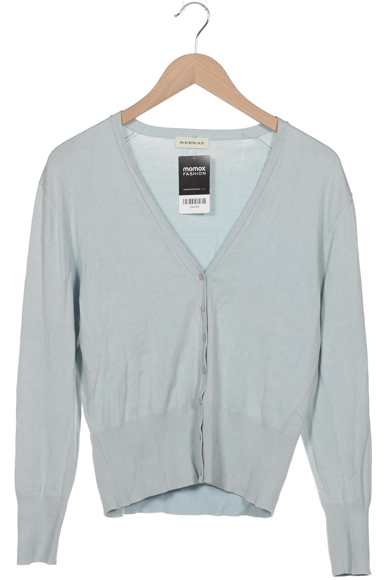 

Repeat Damen Strickjacke, hellblau, Gr. 42