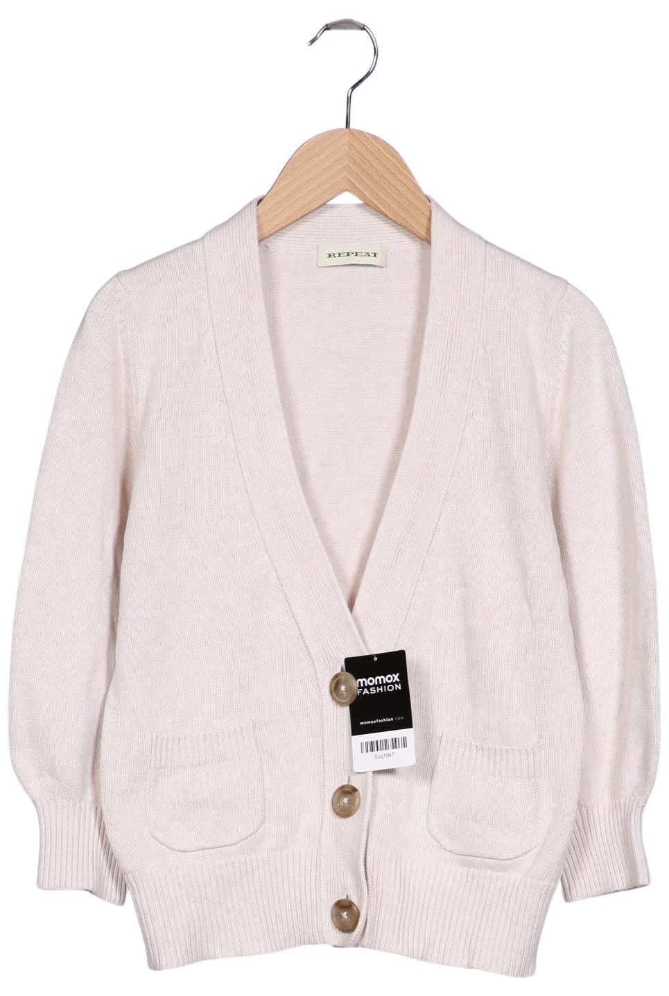 

Repeat Damen Strickjacke, cremeweiß, Gr. 36