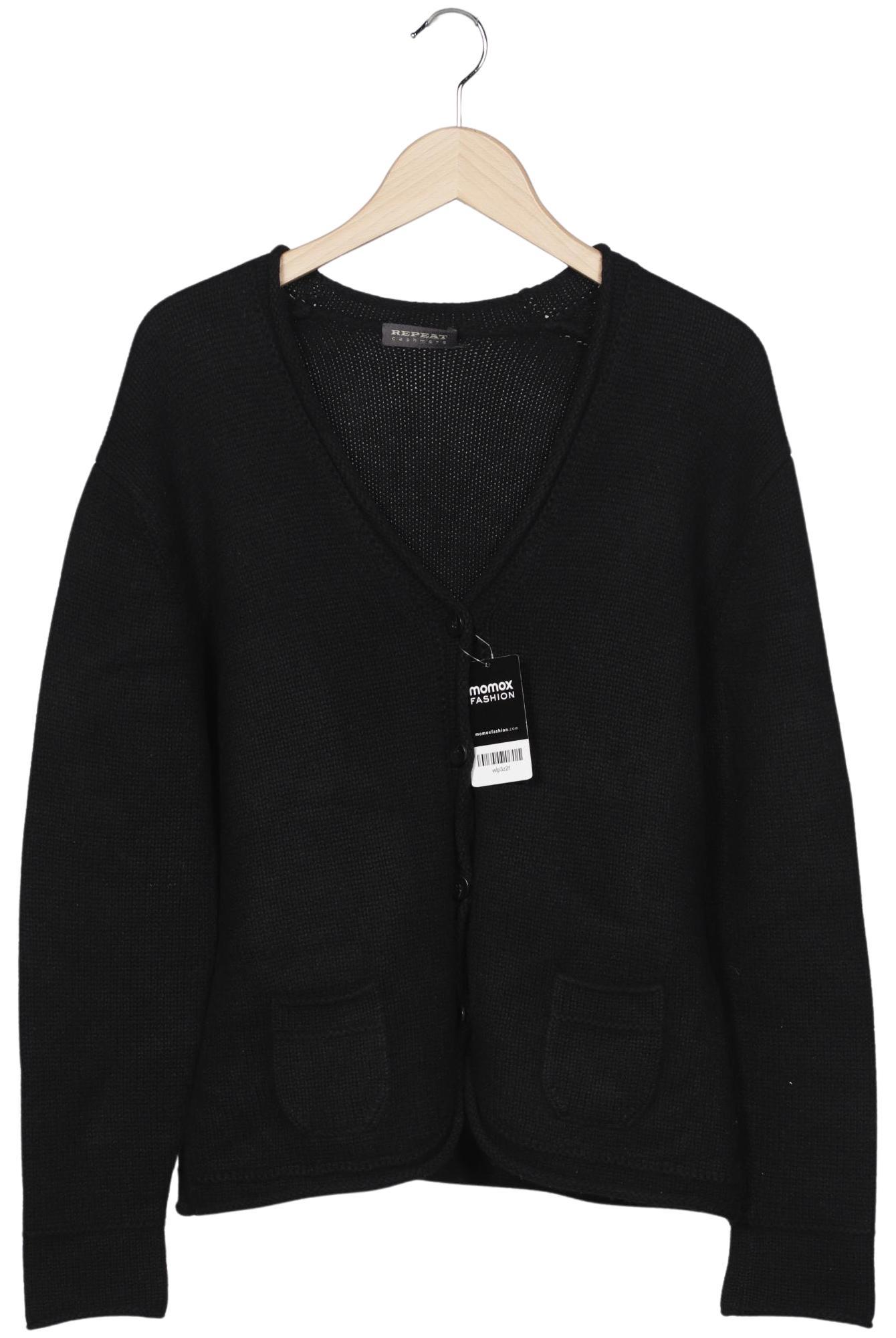 

Repeat Damen Strickjacke, schwarz, Gr. 46