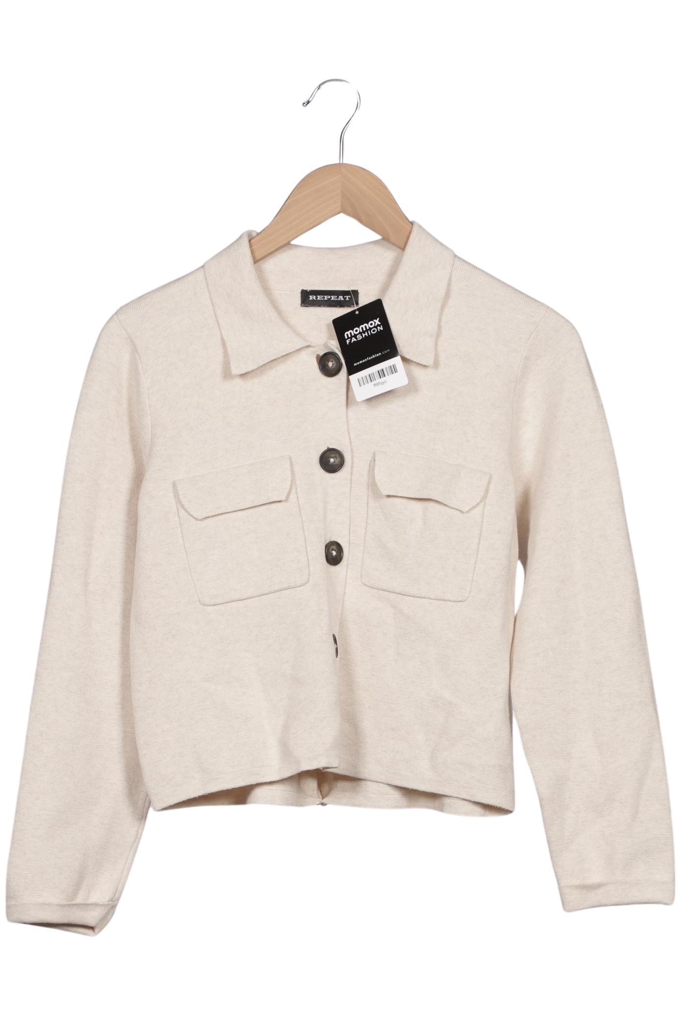 

Repeat Damen Strickjacke, cremeweiß, Gr. 36