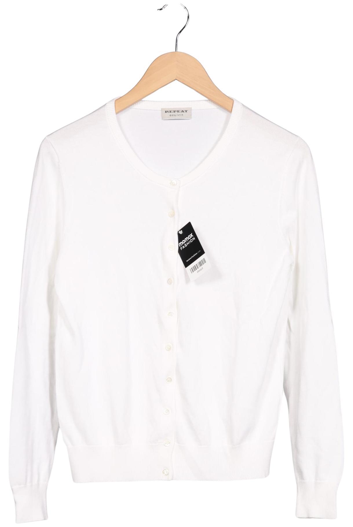 

Repeat Damen Strickjacke, weiß, Gr. 40