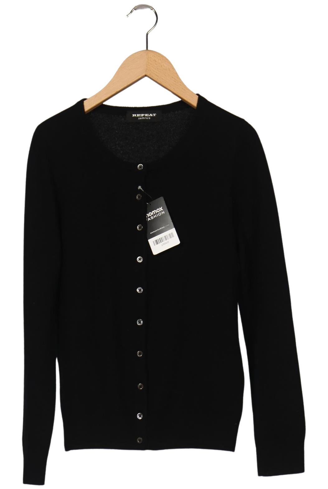 

Repeat Damen Strickjacke, schwarz, Gr. 36