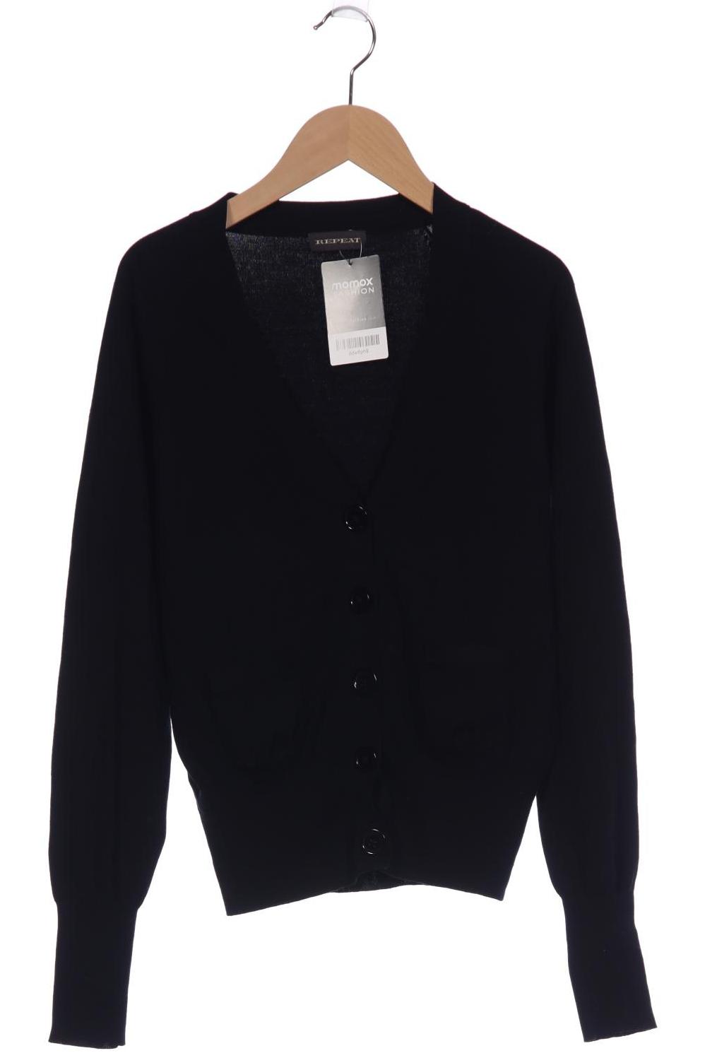 

Repeat Damen Strickjacke, schwarz, Gr. 36