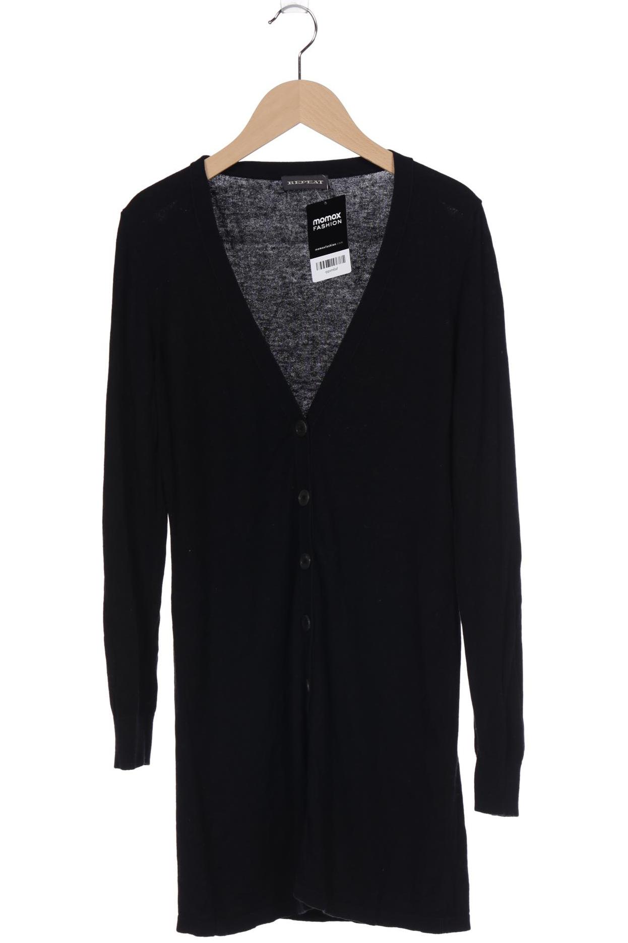 

Repeat Damen Strickjacke, schwarz, Gr. 34