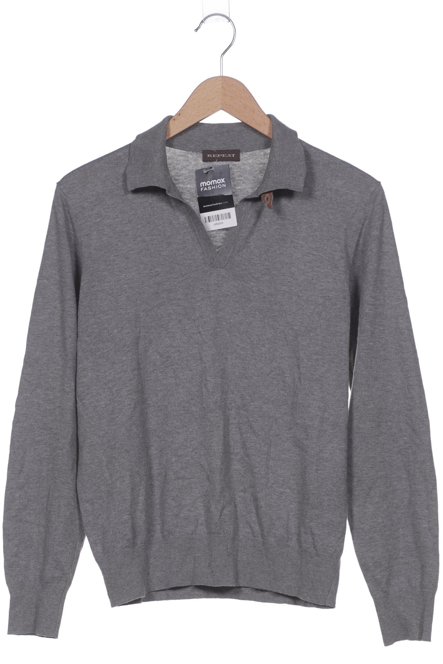

Repeat Herren Pullover, grau, Gr. 48