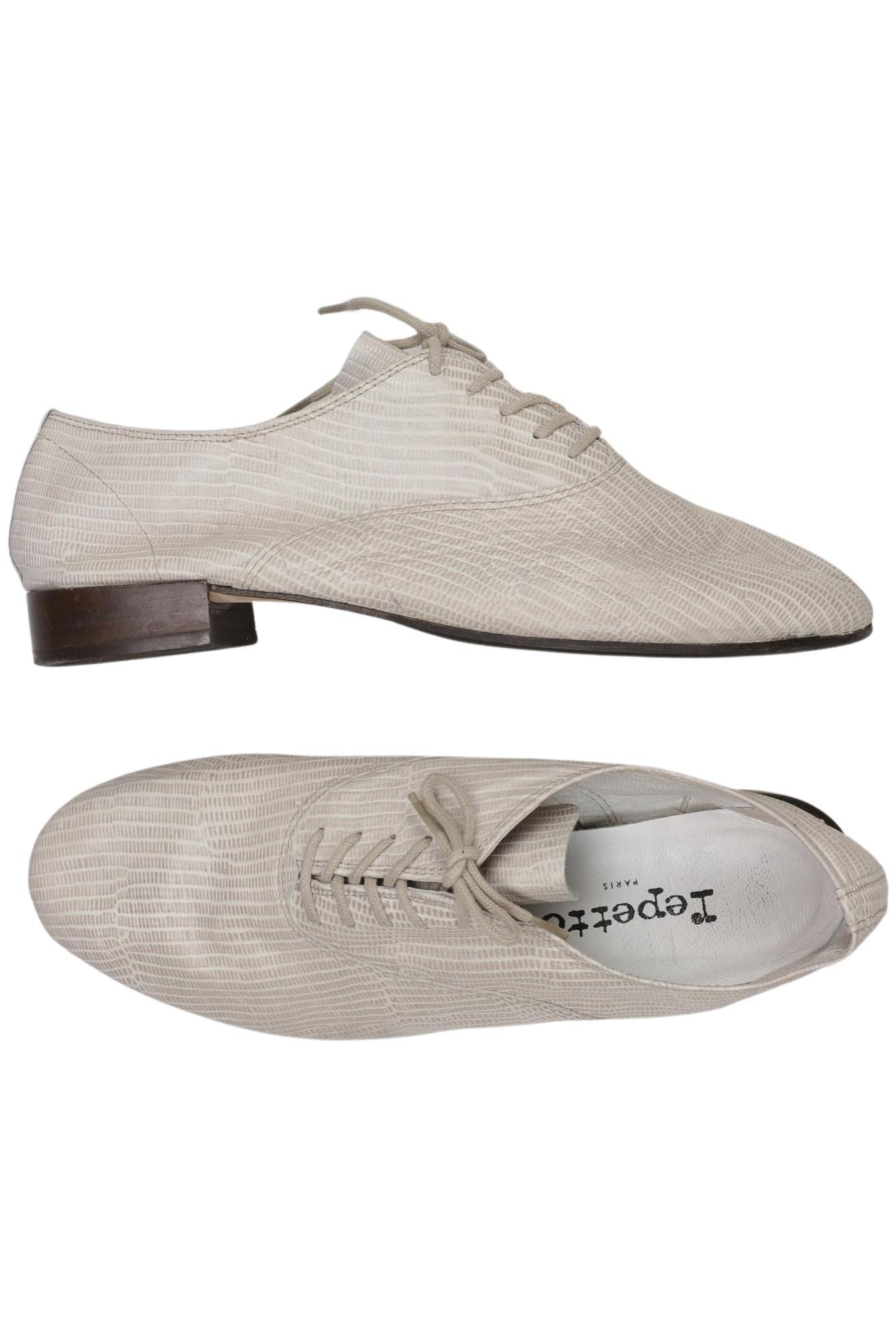 

Repetto Damen Halbschuh, cremeweiß, Gr. 38.5