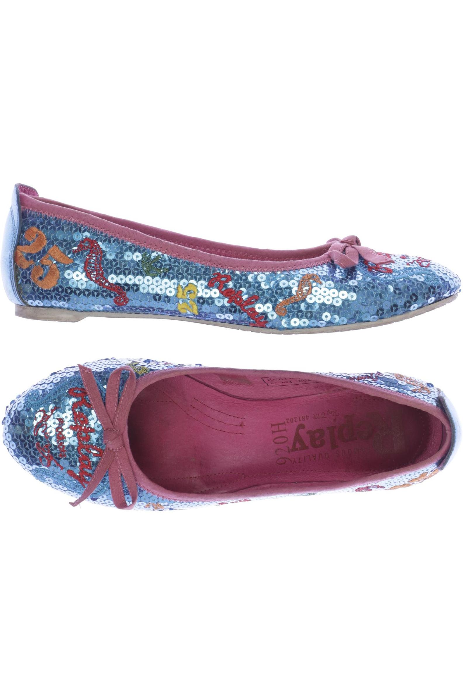 

Replay Damen Ballerinas, blau