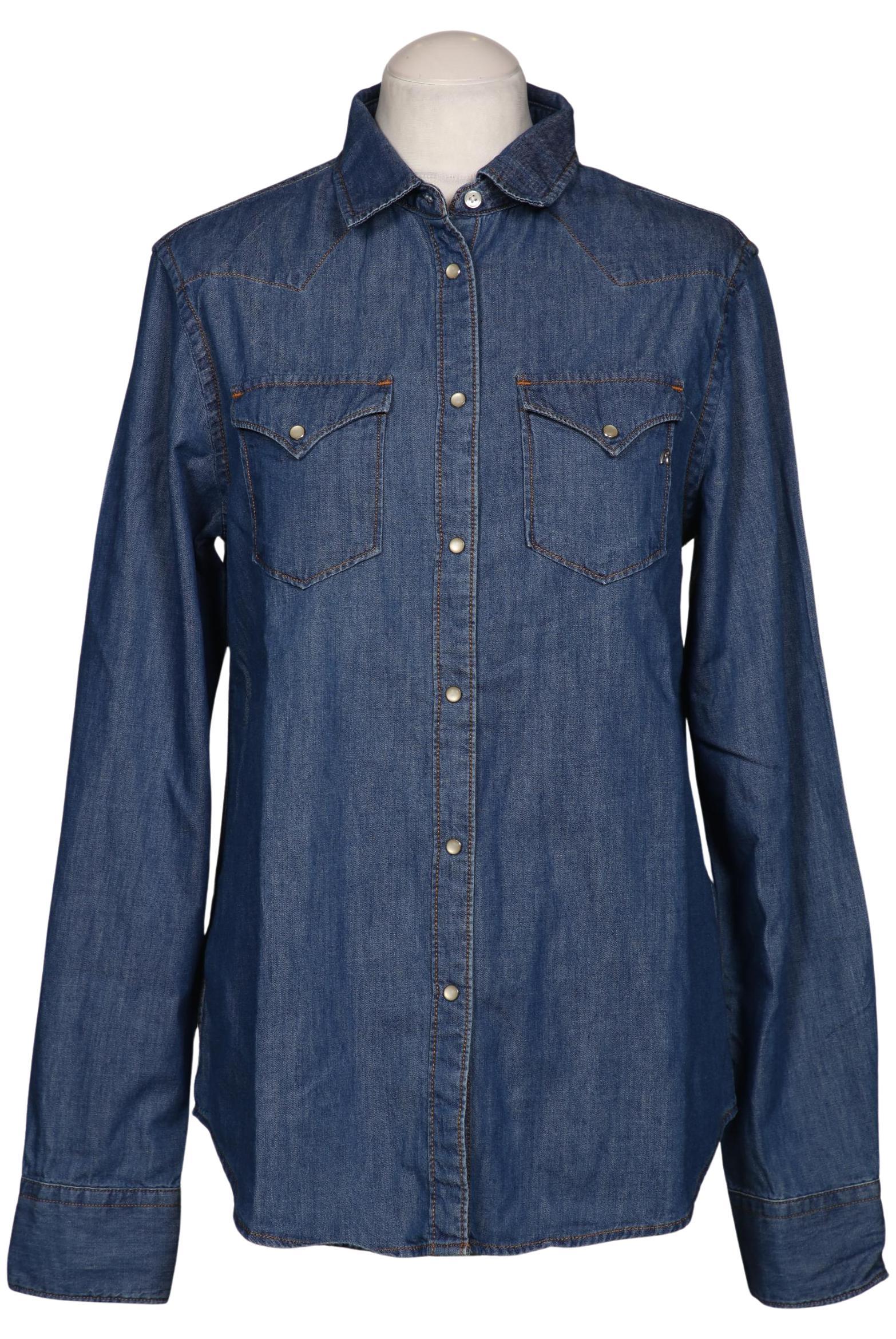 

Replay Damen Bluse, blau, Gr. 38