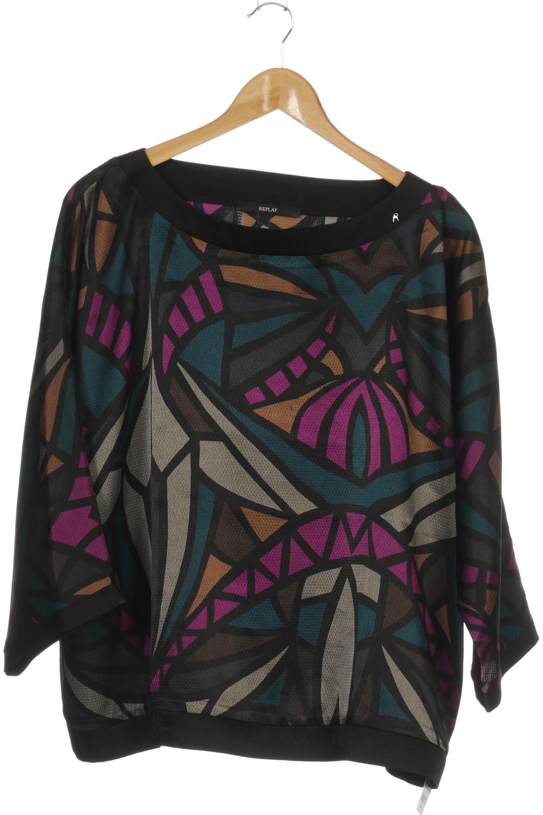 

Replay Damen Bluse, schwarz, Gr.