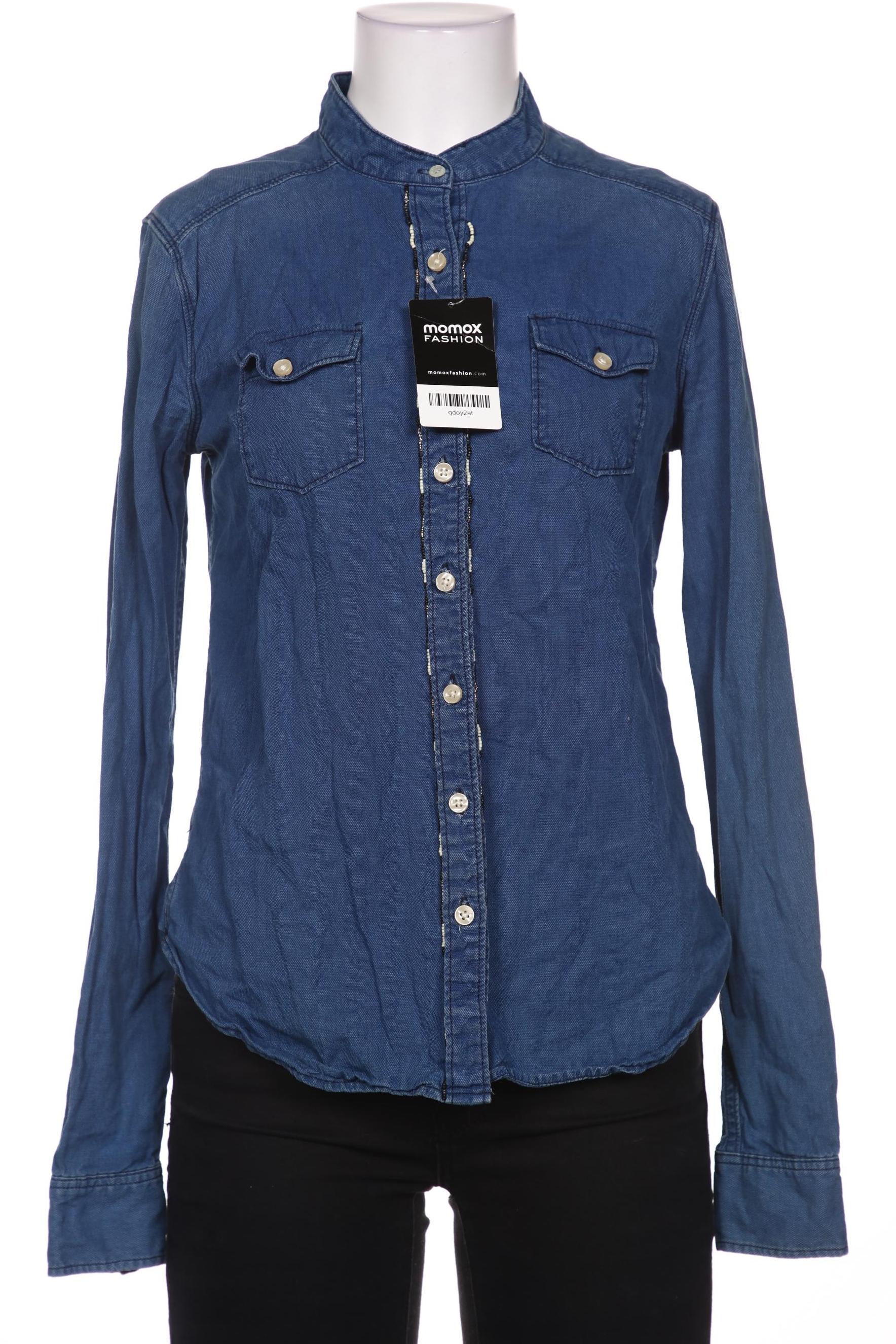 

Replay Damen Bluse, blau, Gr. 36