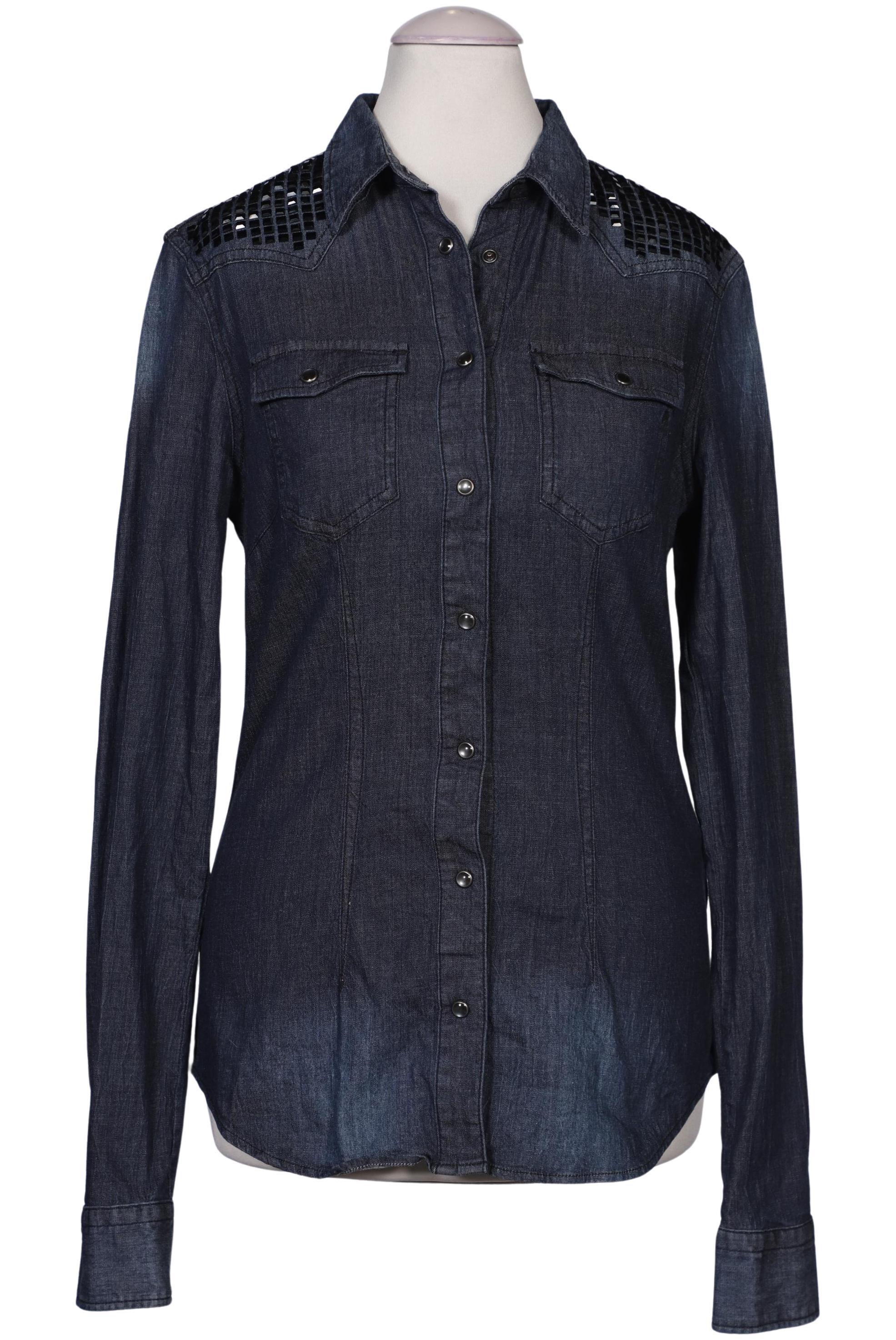 

Replay Damen Bluse, marineblau, Gr. 34