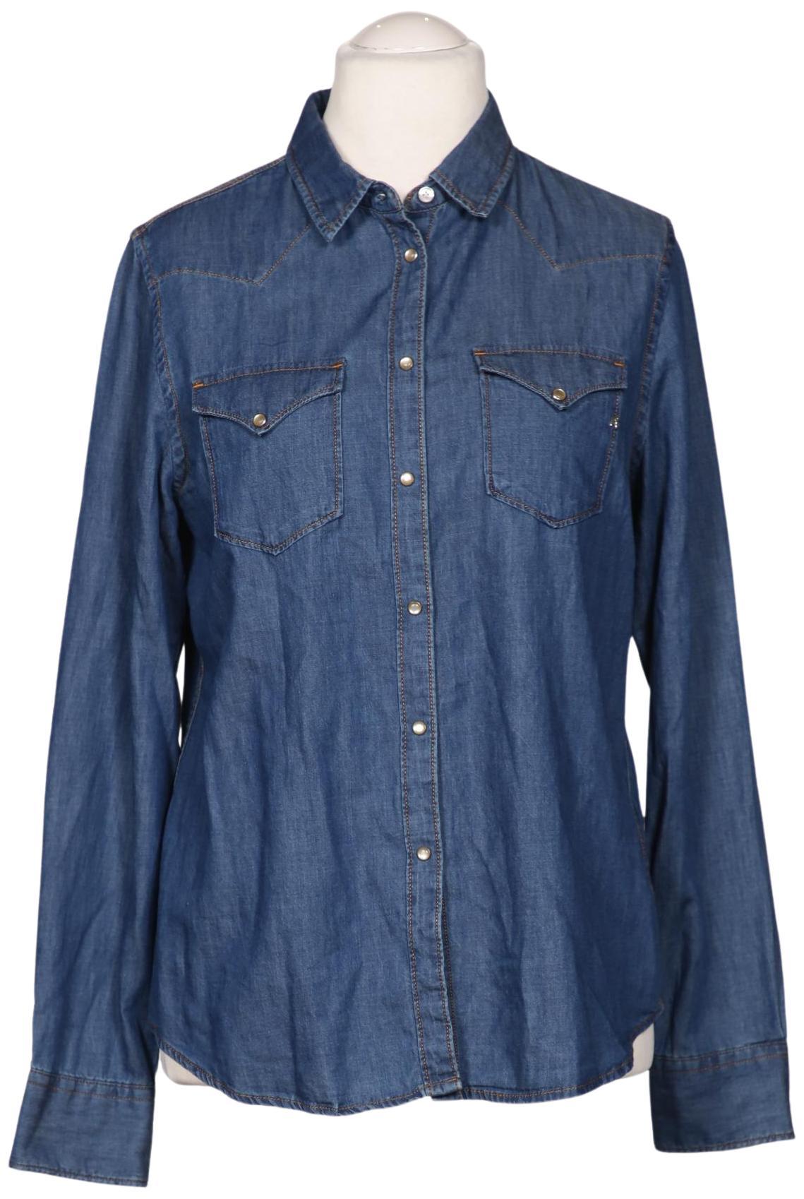 

Replay Damen Bluse, blau, Gr. 42