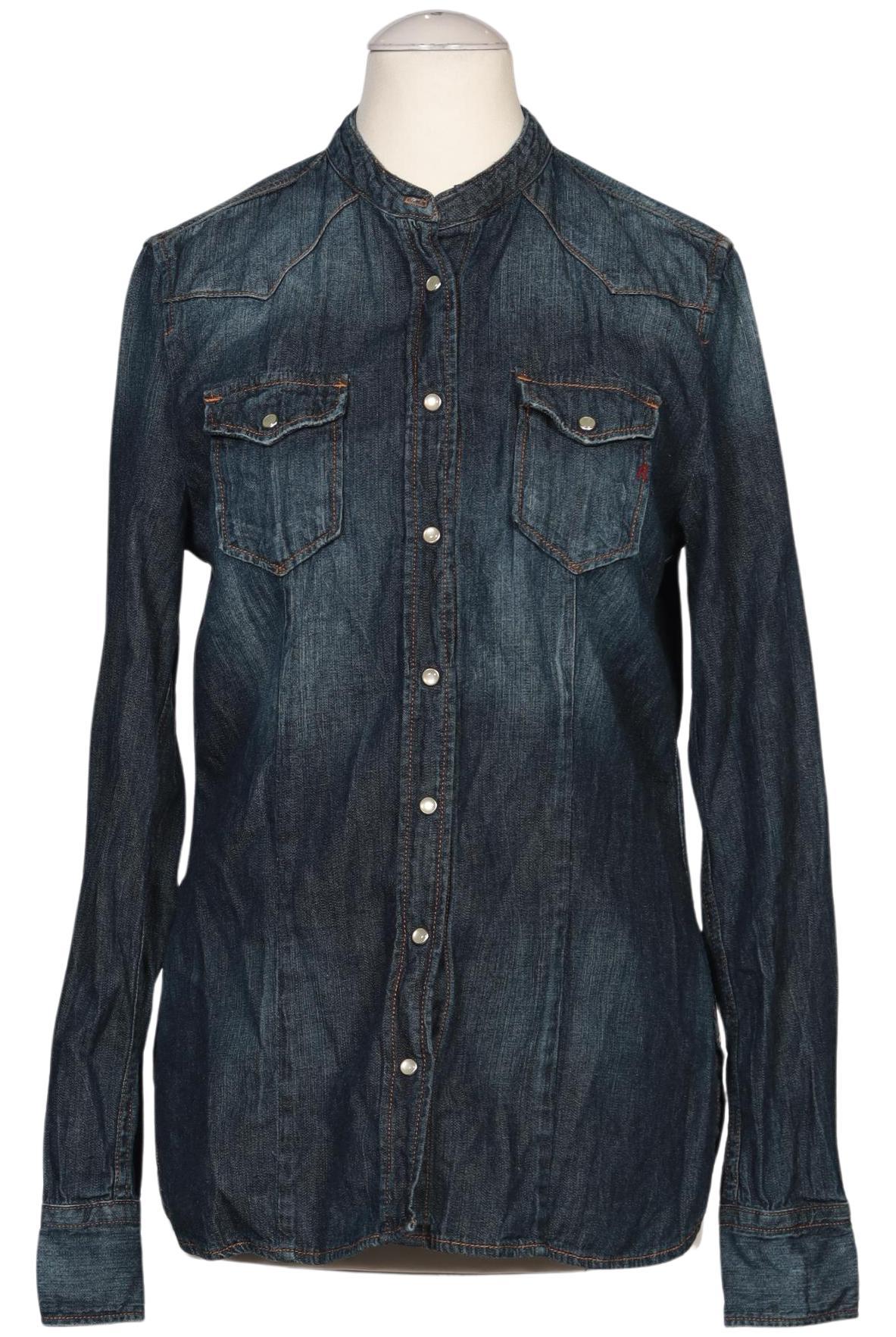 

Replay Damen Bluse, blau, Gr. 34