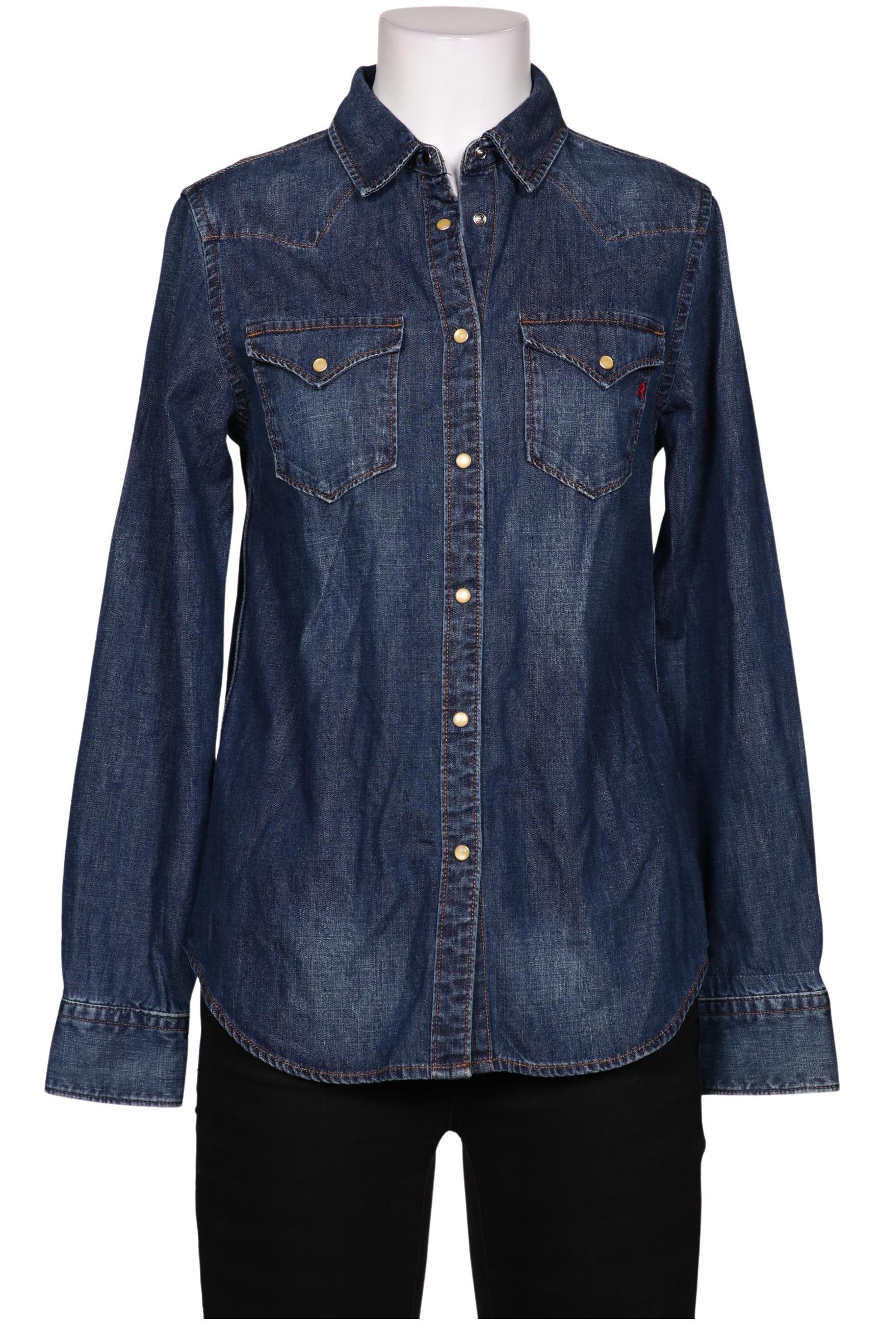 

Replay Damen Bluse, marineblau, Gr. 36