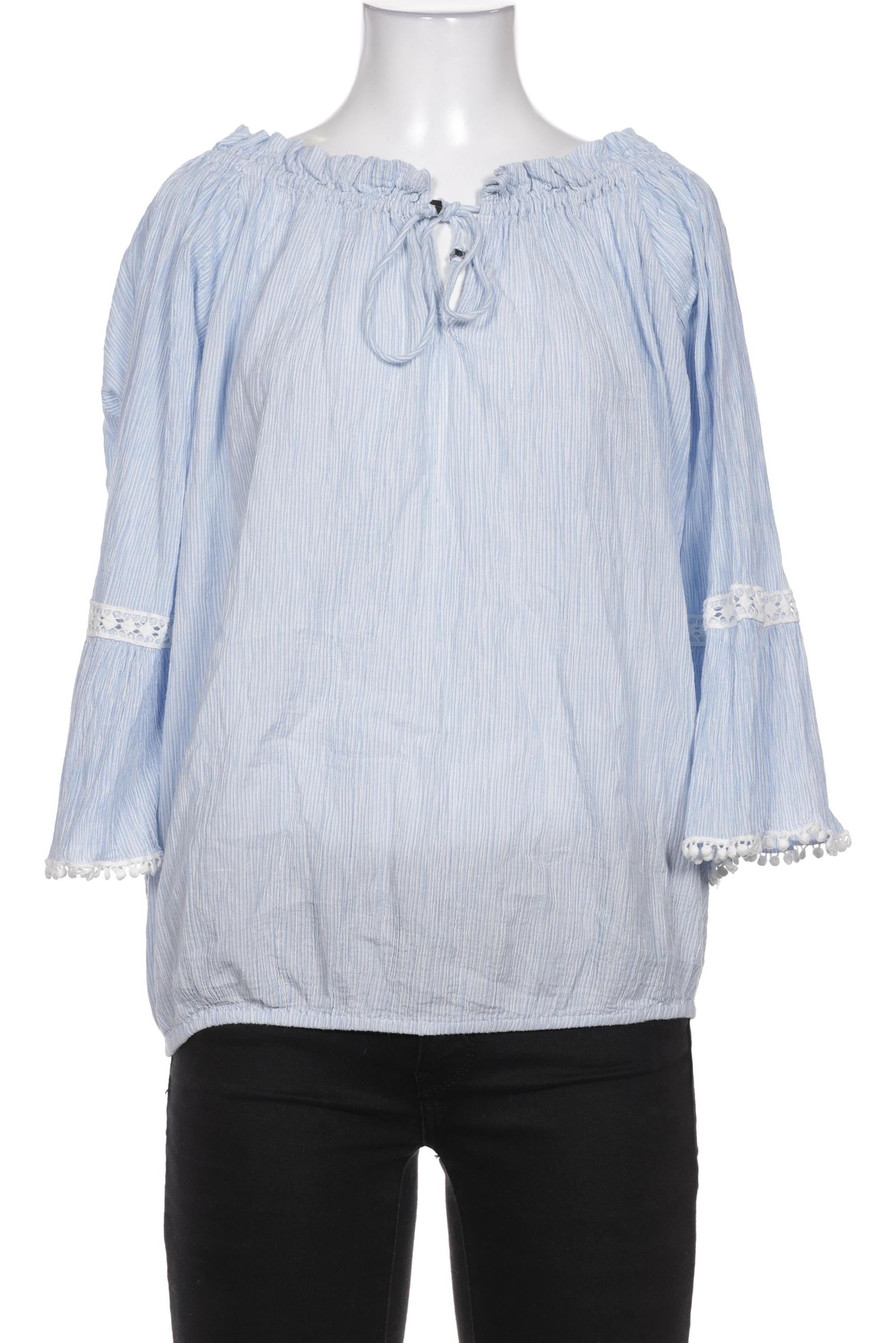 

Replay Damen Bluse, blau, Gr. 34