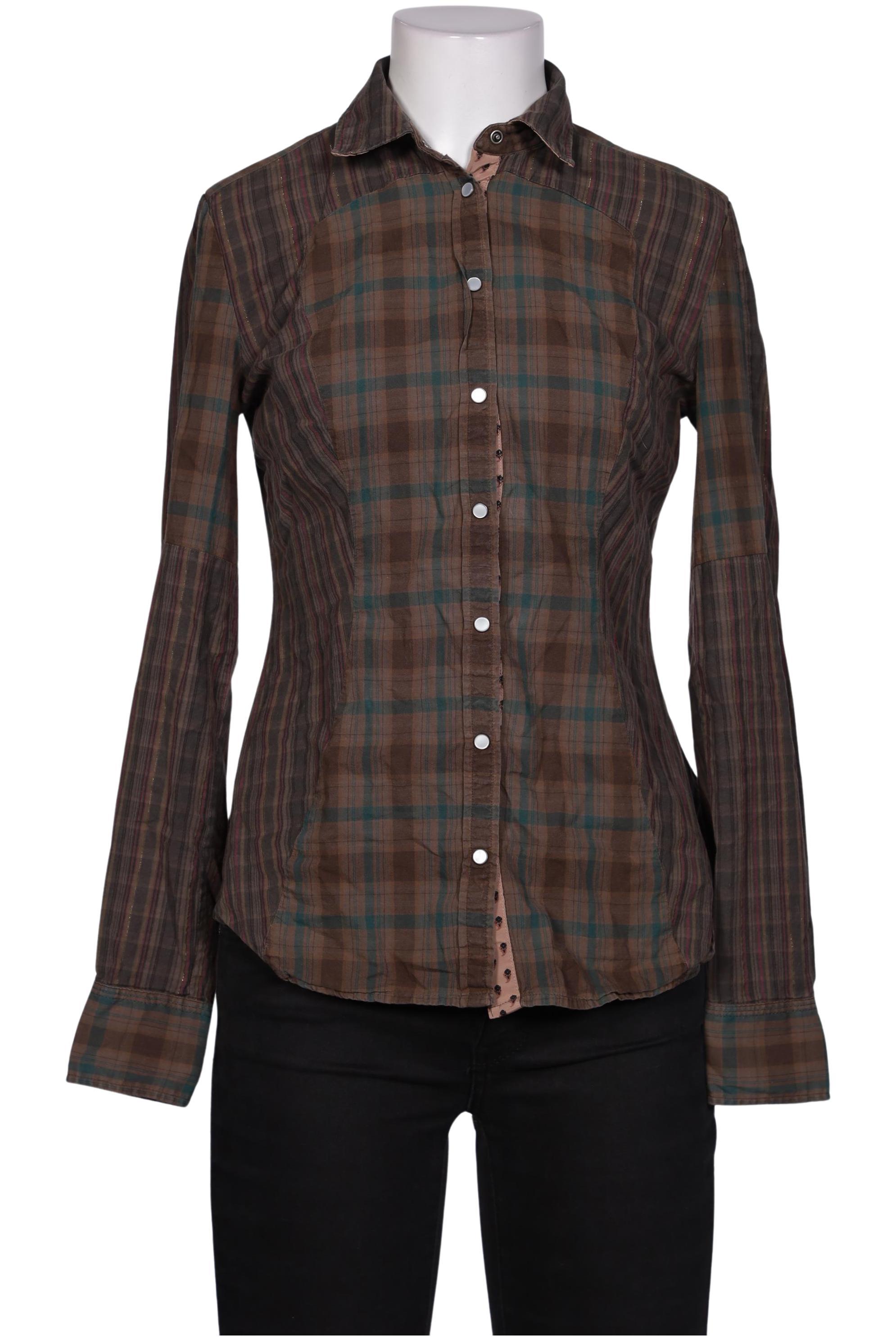 

Replay Damen Bluse, braun, Gr. 36