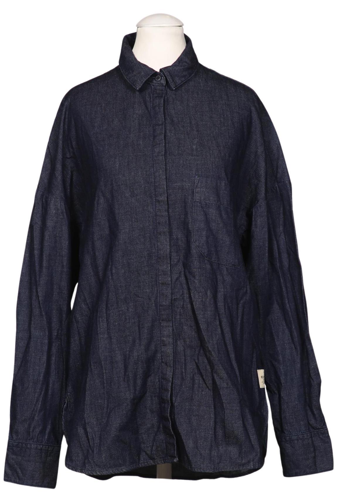 

Replay Damen Bluse, marineblau, Gr. 36