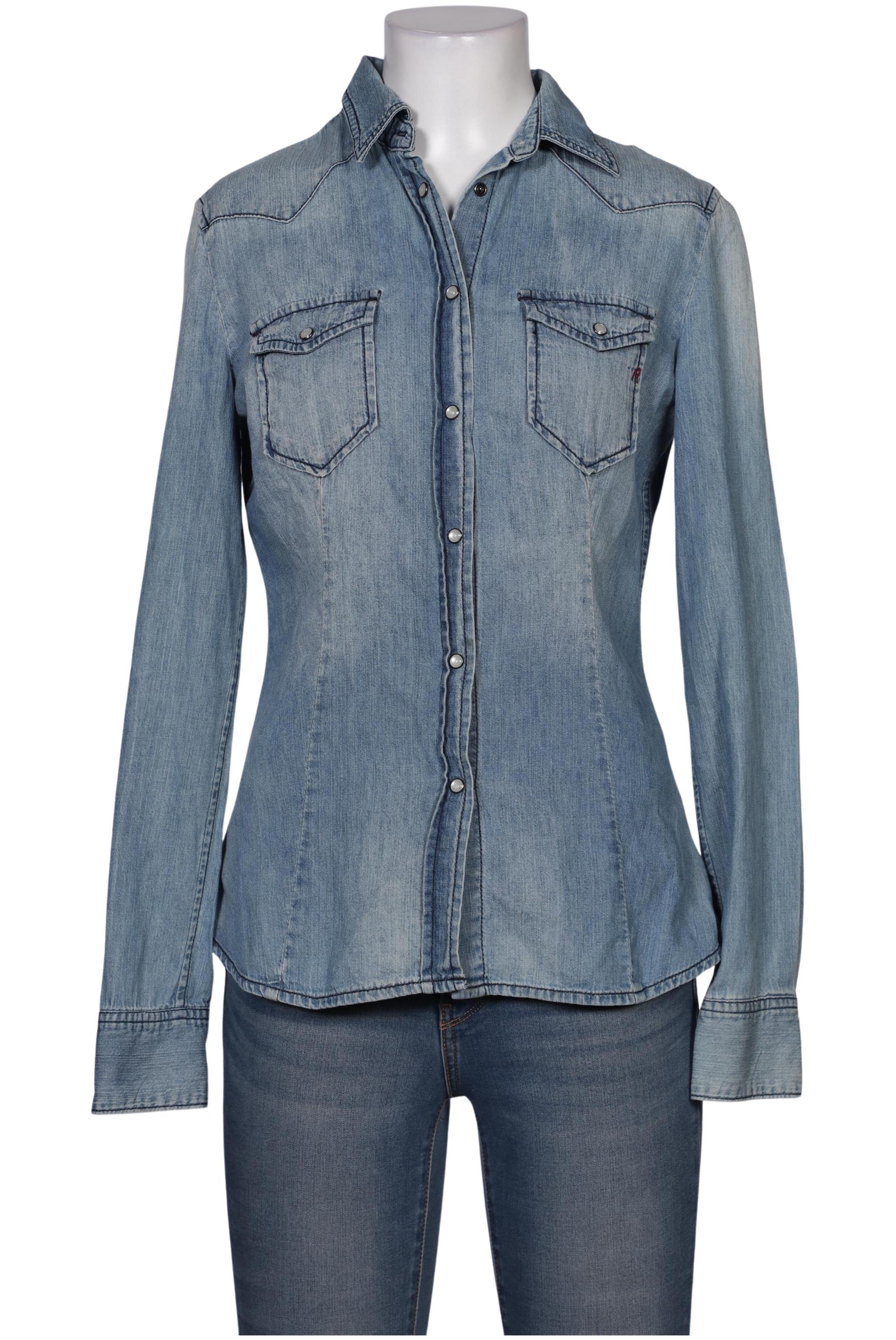 Thumbnail - Replay Damen Bluse, blau, Gr. 36