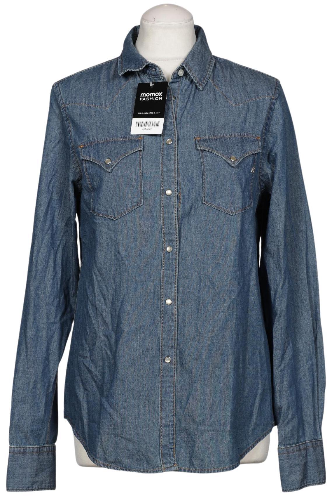 

Replay Damen Bluse, blau, Gr. 36