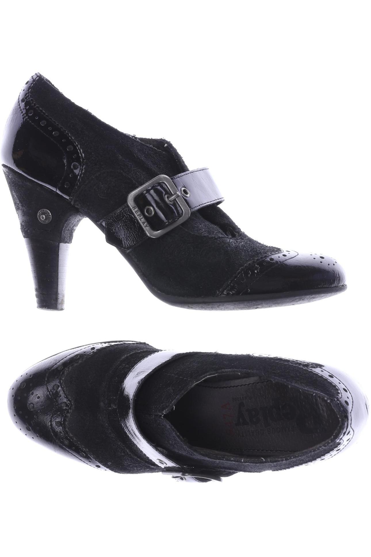 

Replay Damen Halbschuh, schwarz
