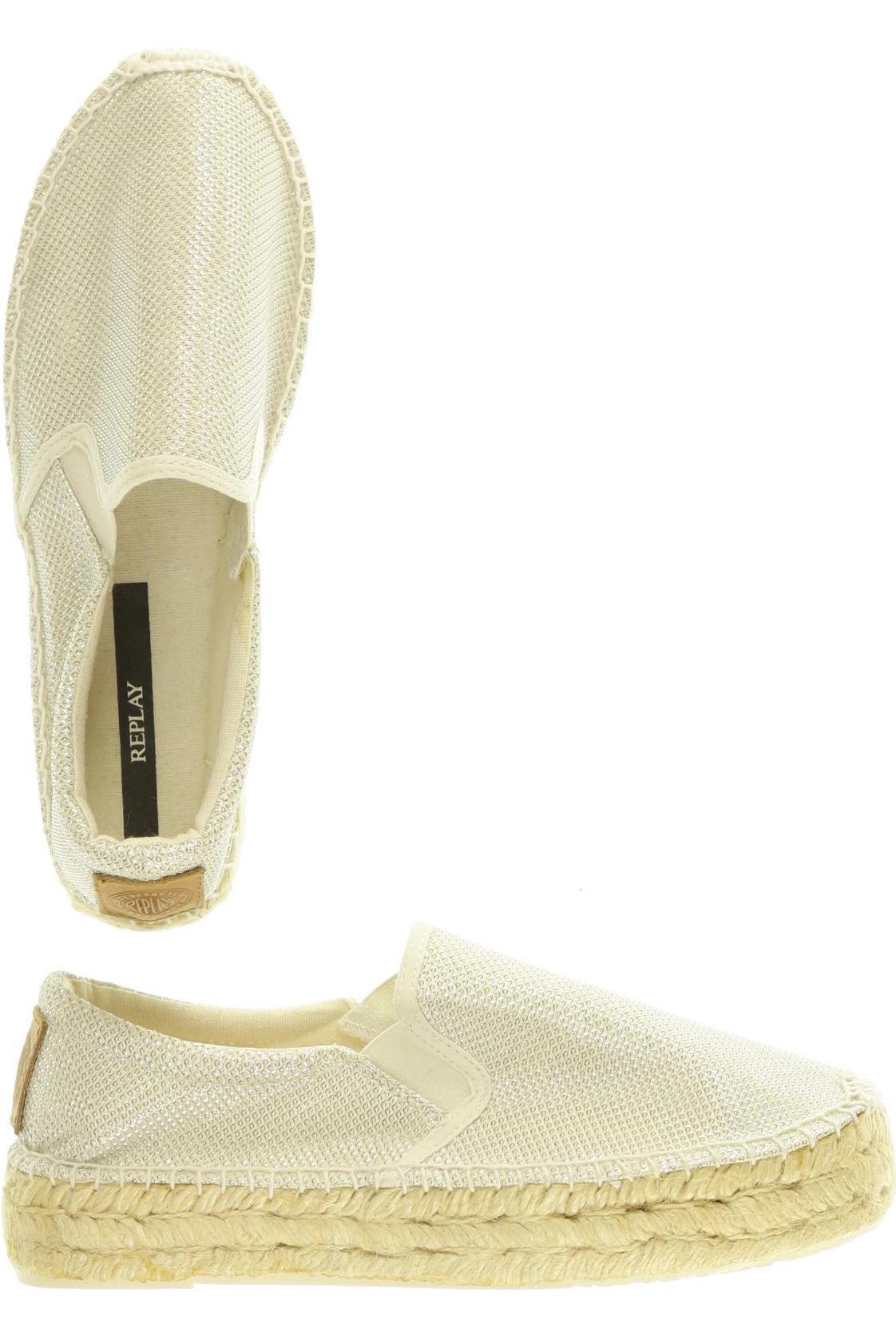 

Replay Damen Halbschuh, silber, Gr. 37