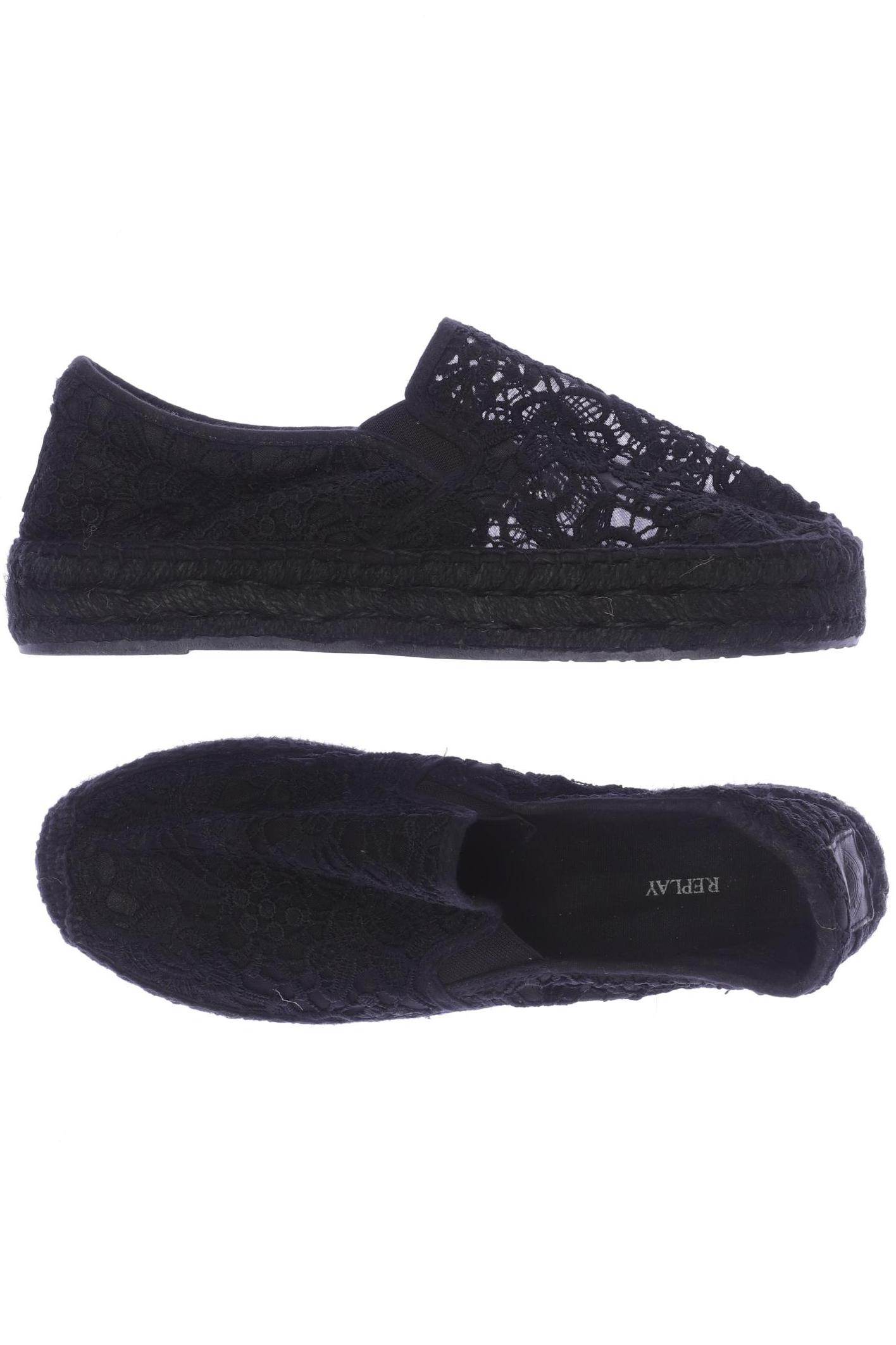 

Replay Damen Halbschuh, schwarz, Gr. 39