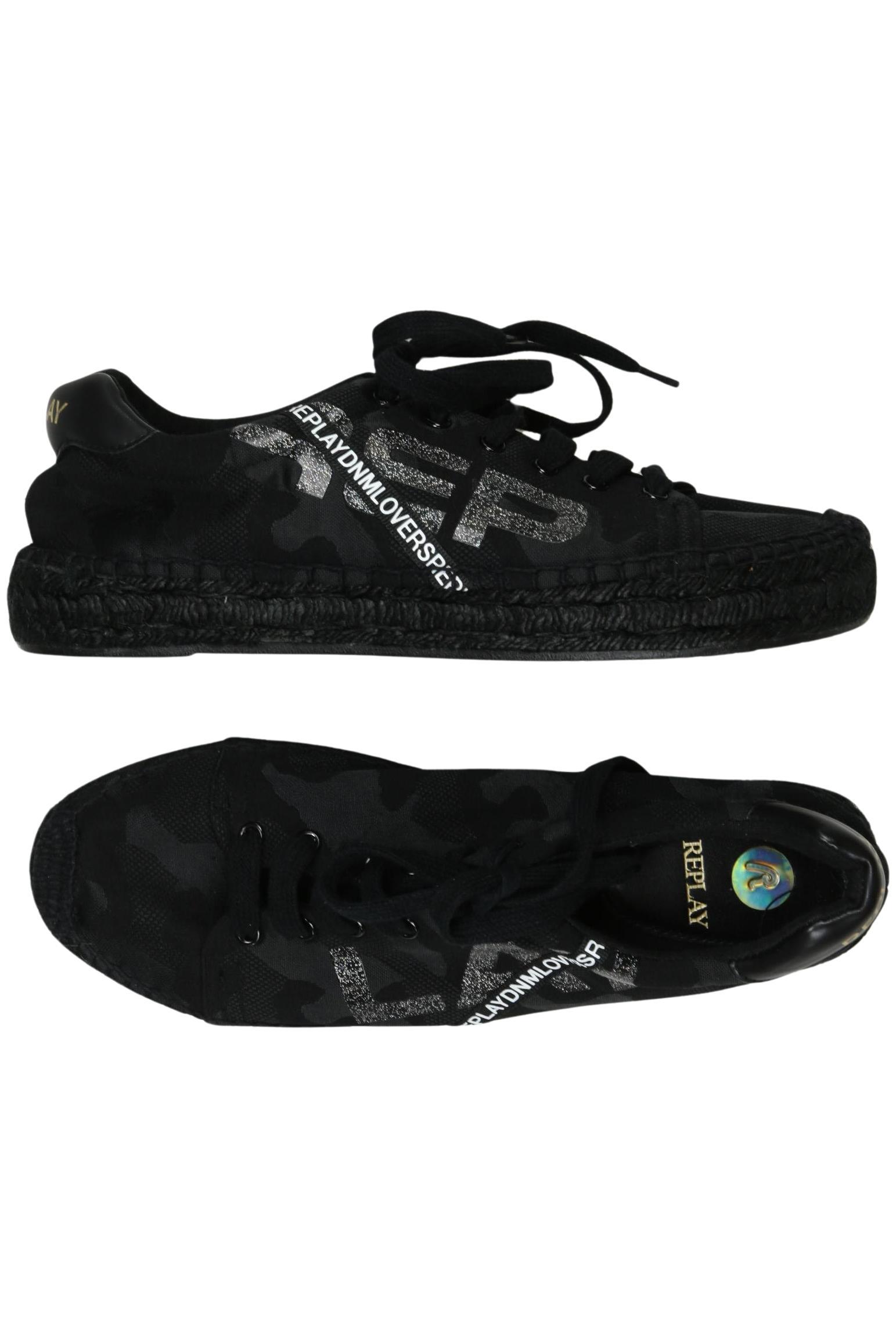 

Replay Damen Halbschuh, schwarz, Gr. 40
