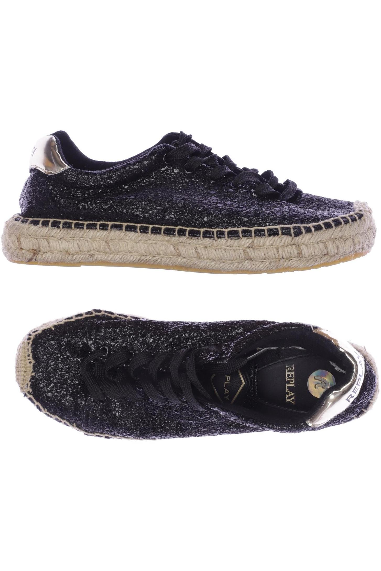 

Replay Damen Halbschuh, schwarz, Gr. 38