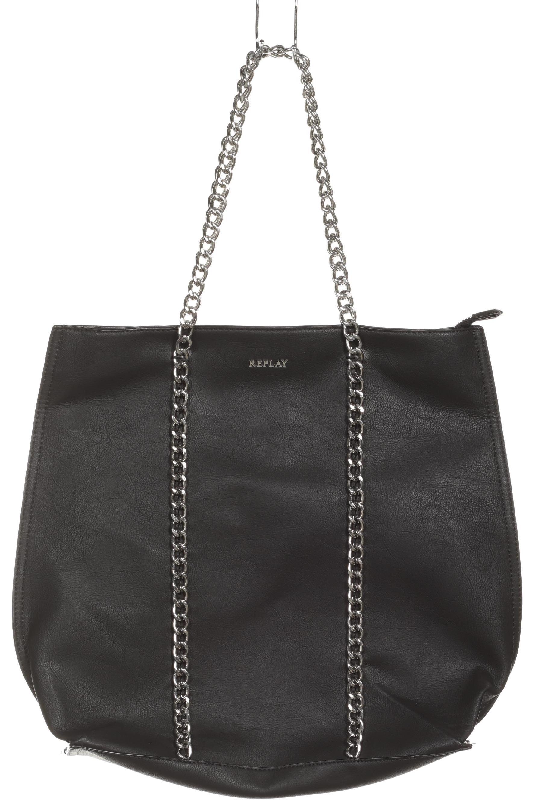 

Replay Damen Handtasche, schwarz, Gr.