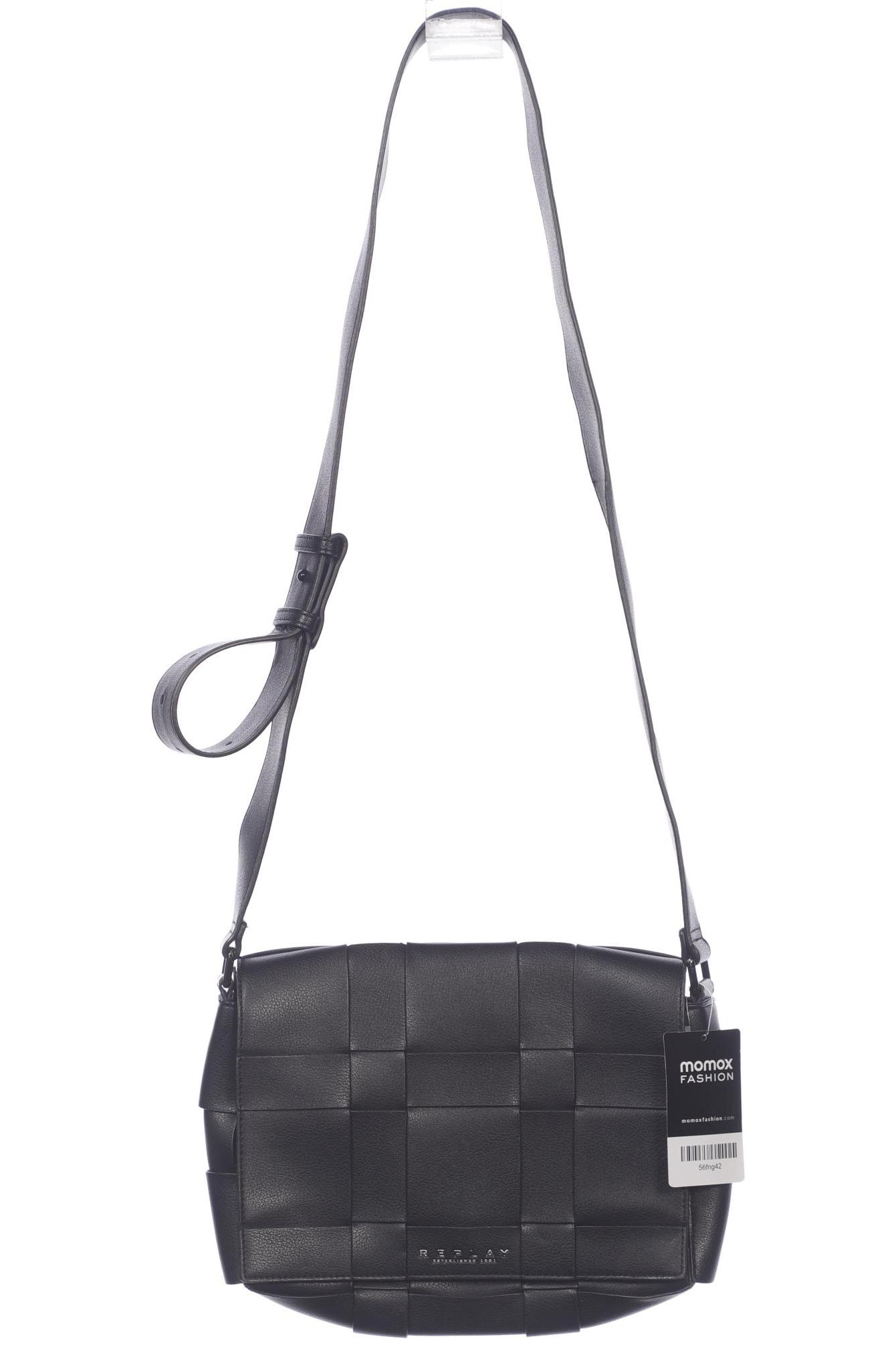 

Replay Damen Handtasche, schwarz, Gr.