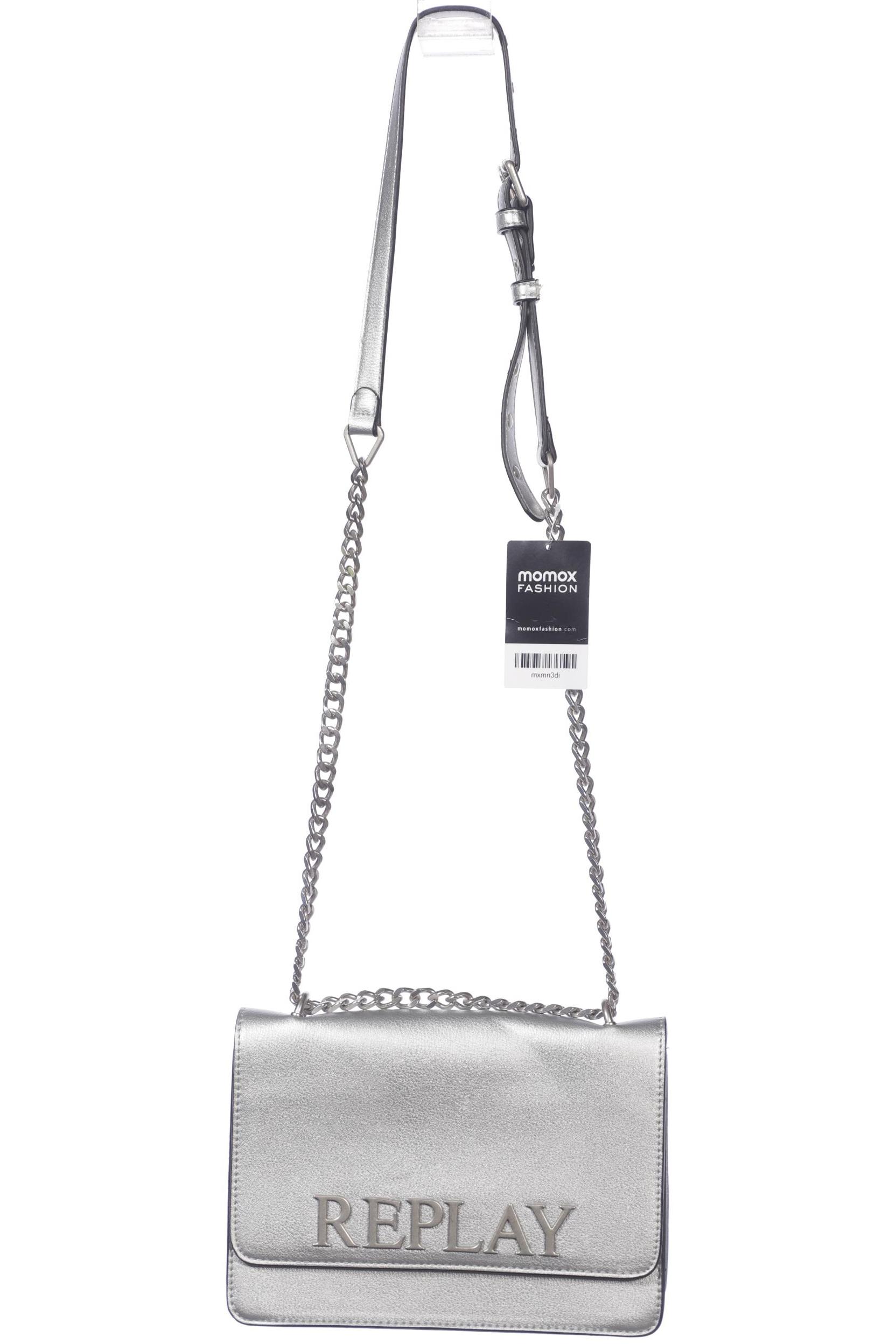 

Replay Damen Handtasche, silber, Gr.