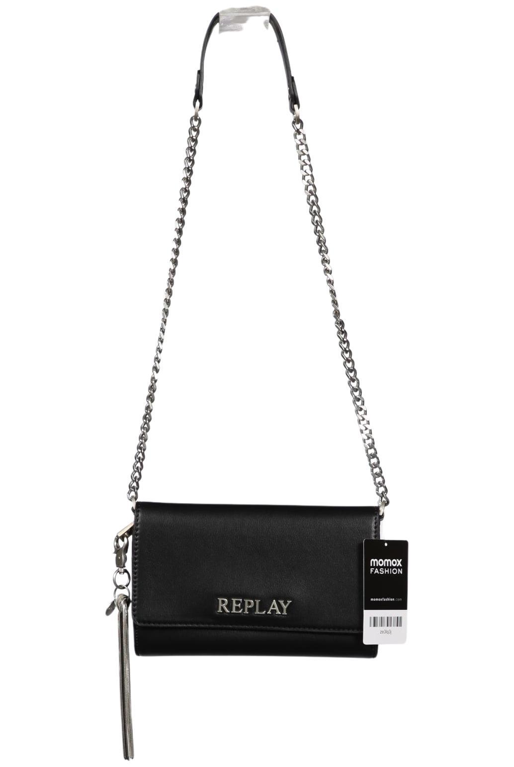 

Replay Damen Handtasche, schwarz, Gr.