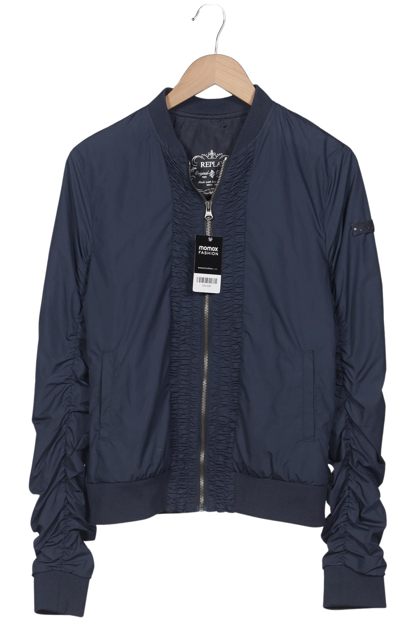 

Replay Damen Jacke, marineblau, Gr. 38