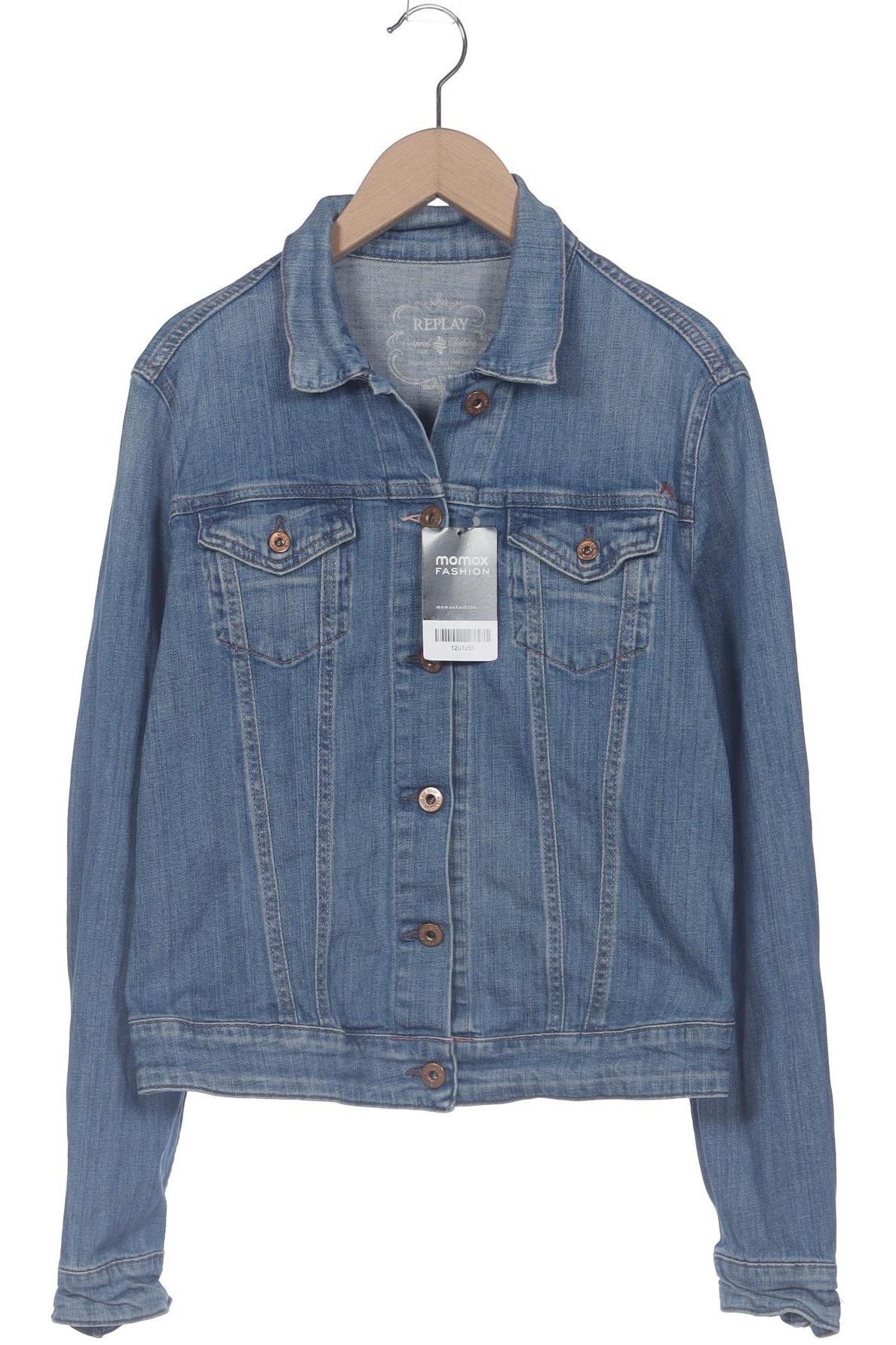 

Replay Damen Jacke, blau, Gr. 42