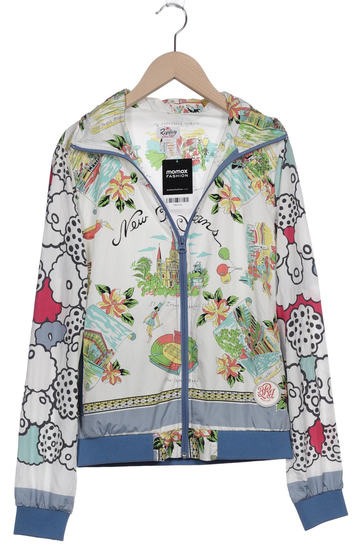 

Replay Damen Jacke, weiß, Gr. 36