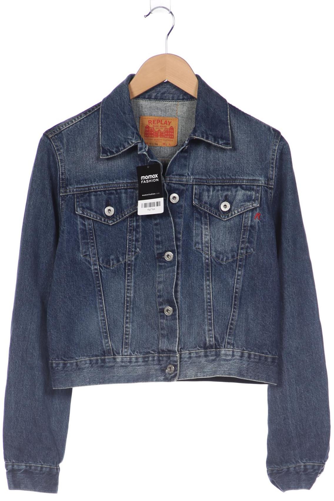 

Replay Damen Jacke, blau, Gr. 42
