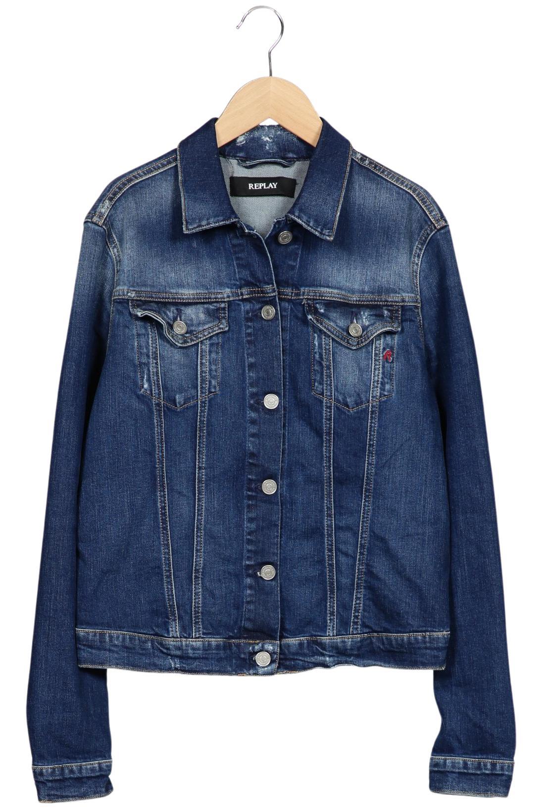 

Replay Damen Jacke, blau, Gr. 42