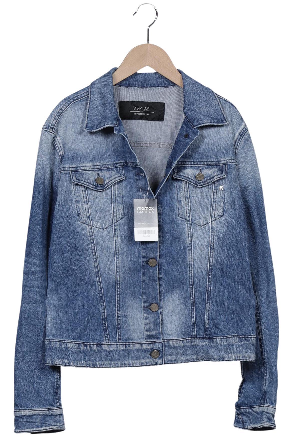 

Replay Damen Jacke, blau, Gr. 42
