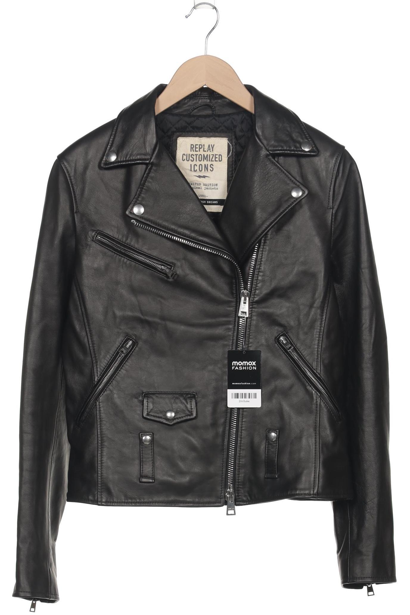 

Replay Damen Jacke, schwarz, Gr. 42