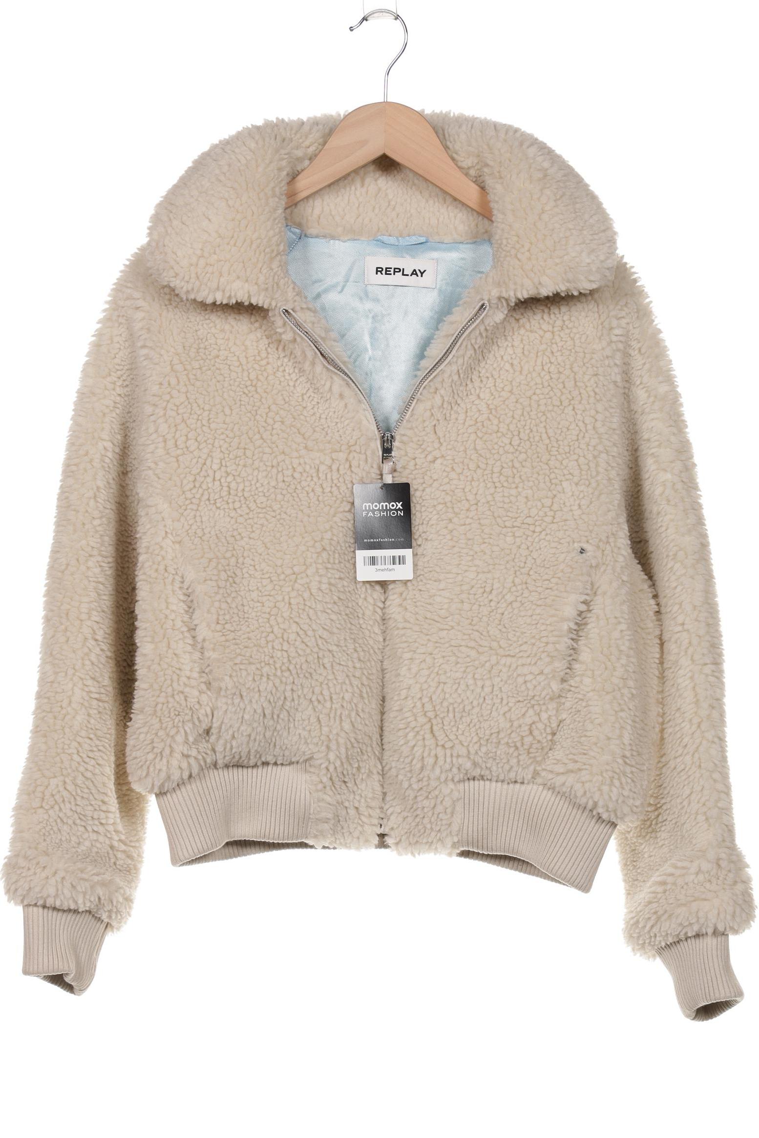 

Replay Damen Jacke, cremeweiß, Gr. 38