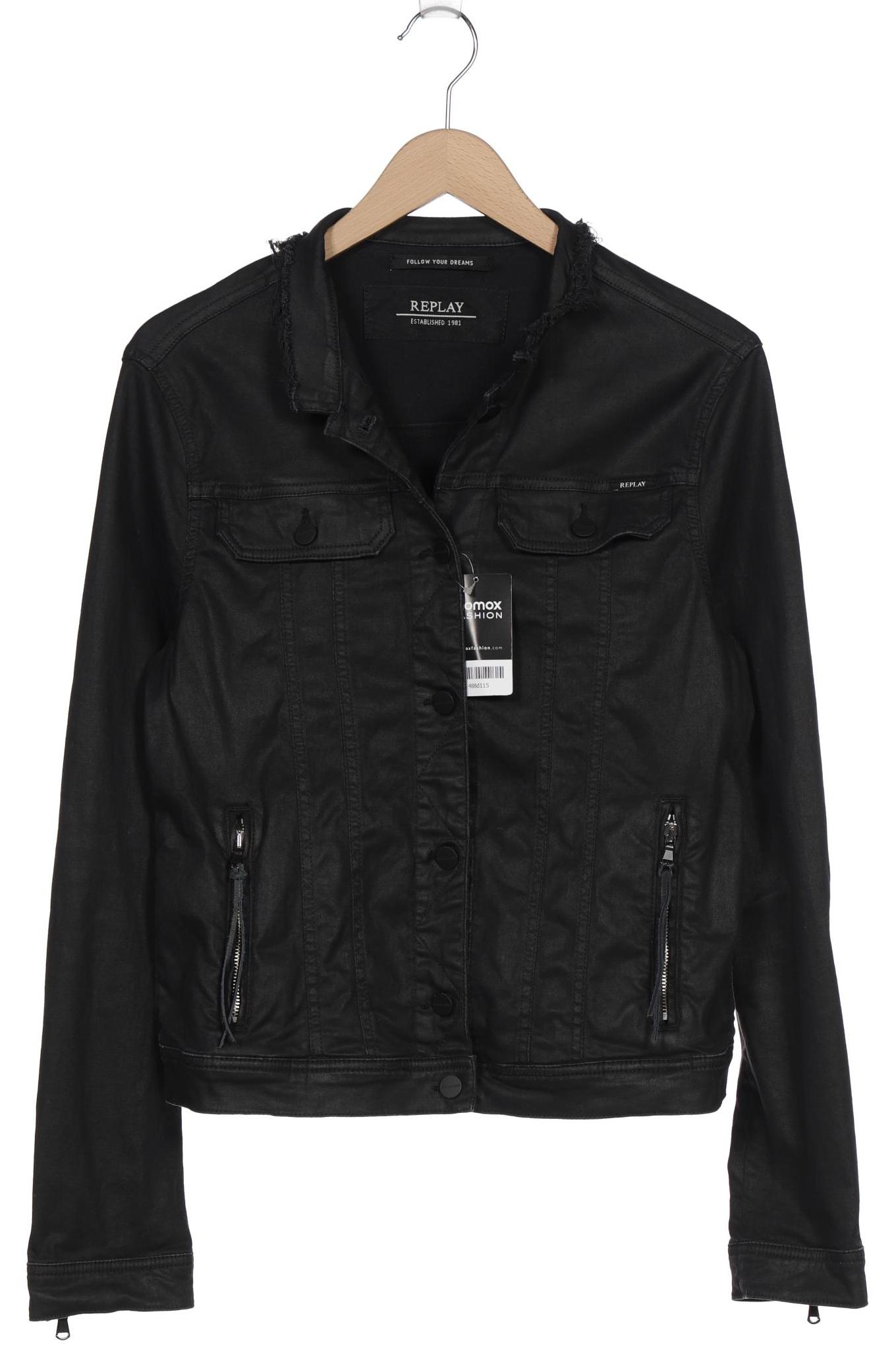 

Replay Damen Jacke, schwarz, Gr. 44
