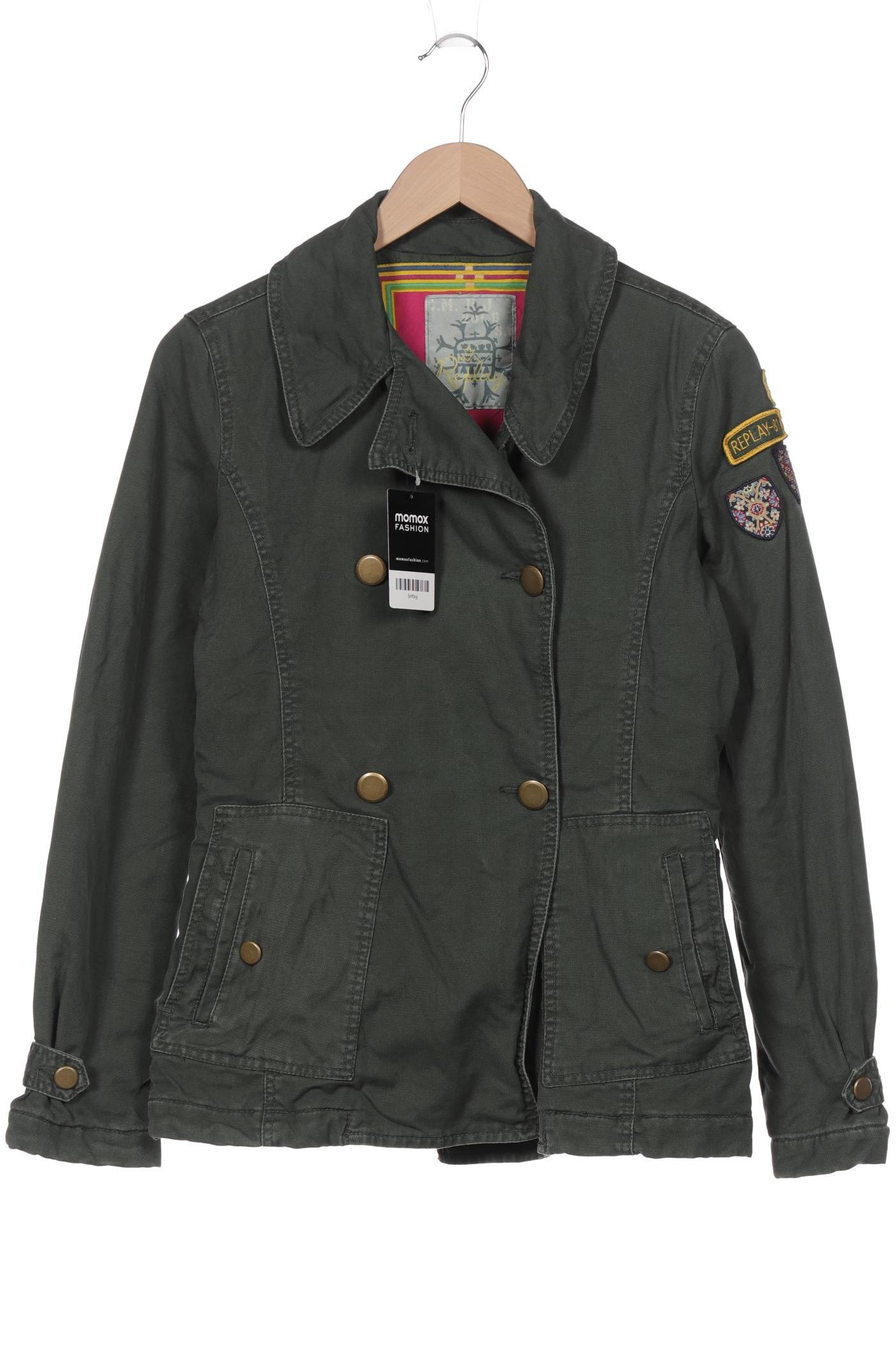 

Replay Damen Jacke, grün, Gr. 38