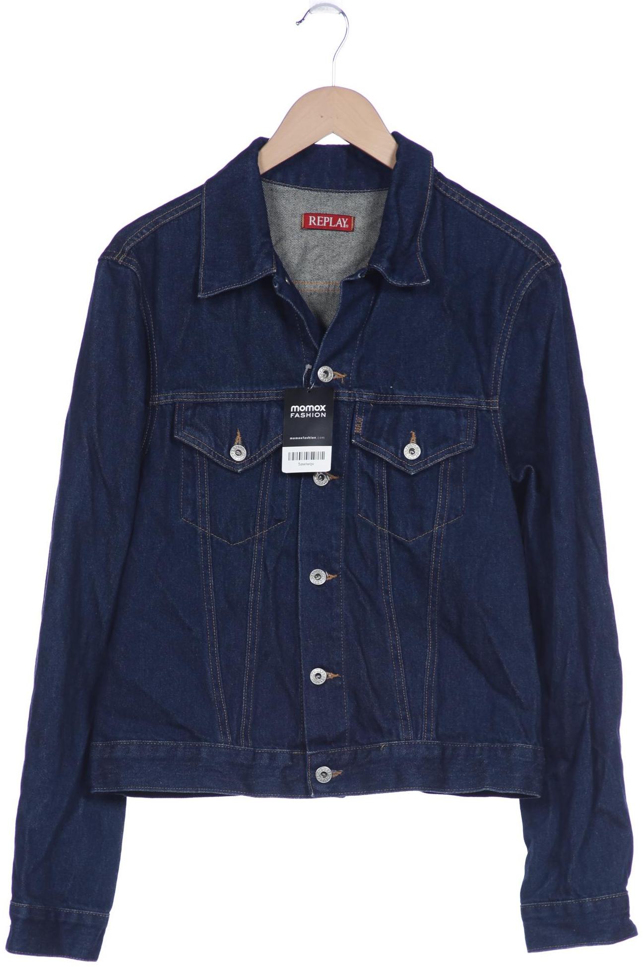 

Replay Damen Jacke, marineblau, Gr. 42