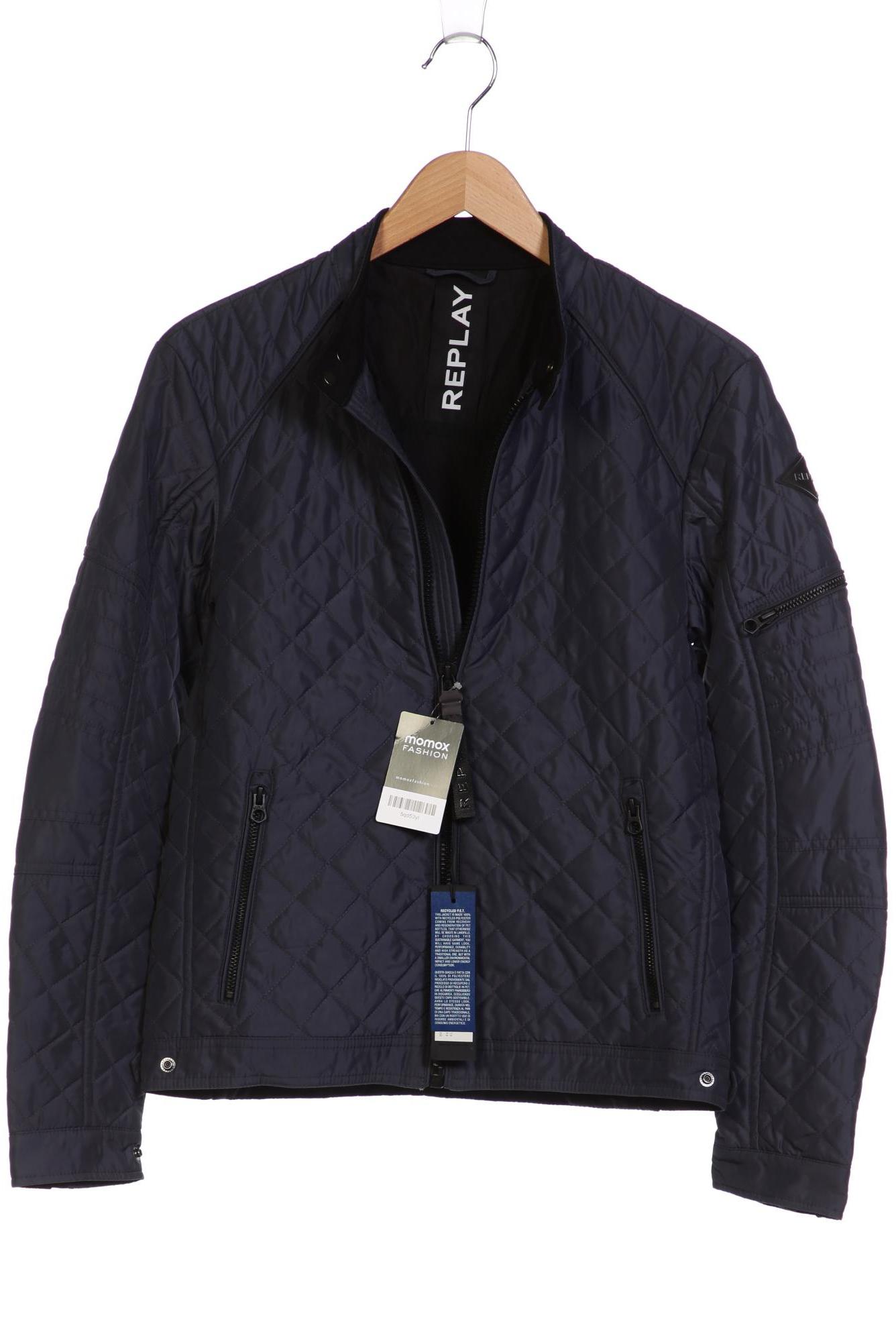 

Replay Damen Jacke, marineblau, Gr. 36