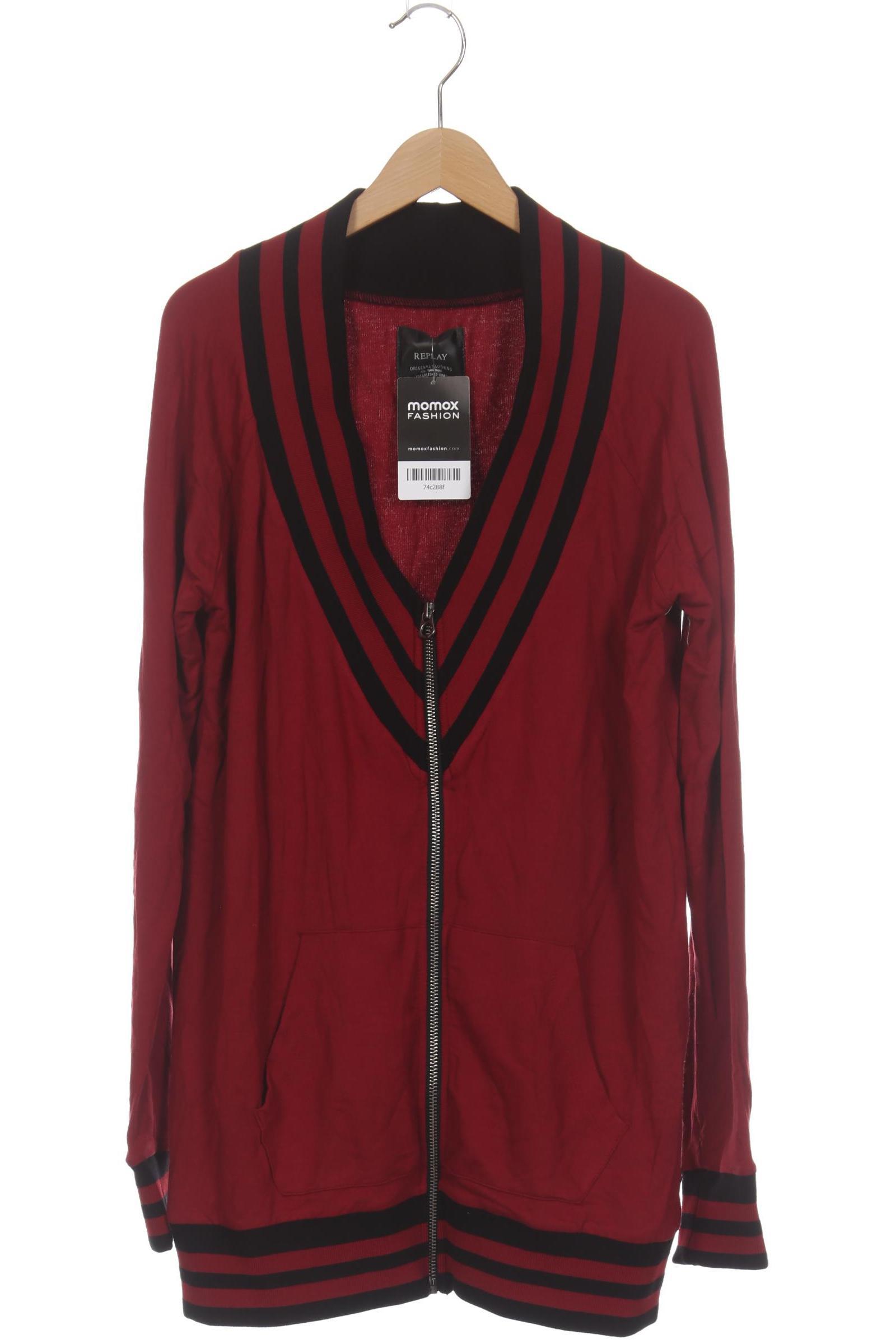 

Replay Damen Sweatshirt, rot, Gr.