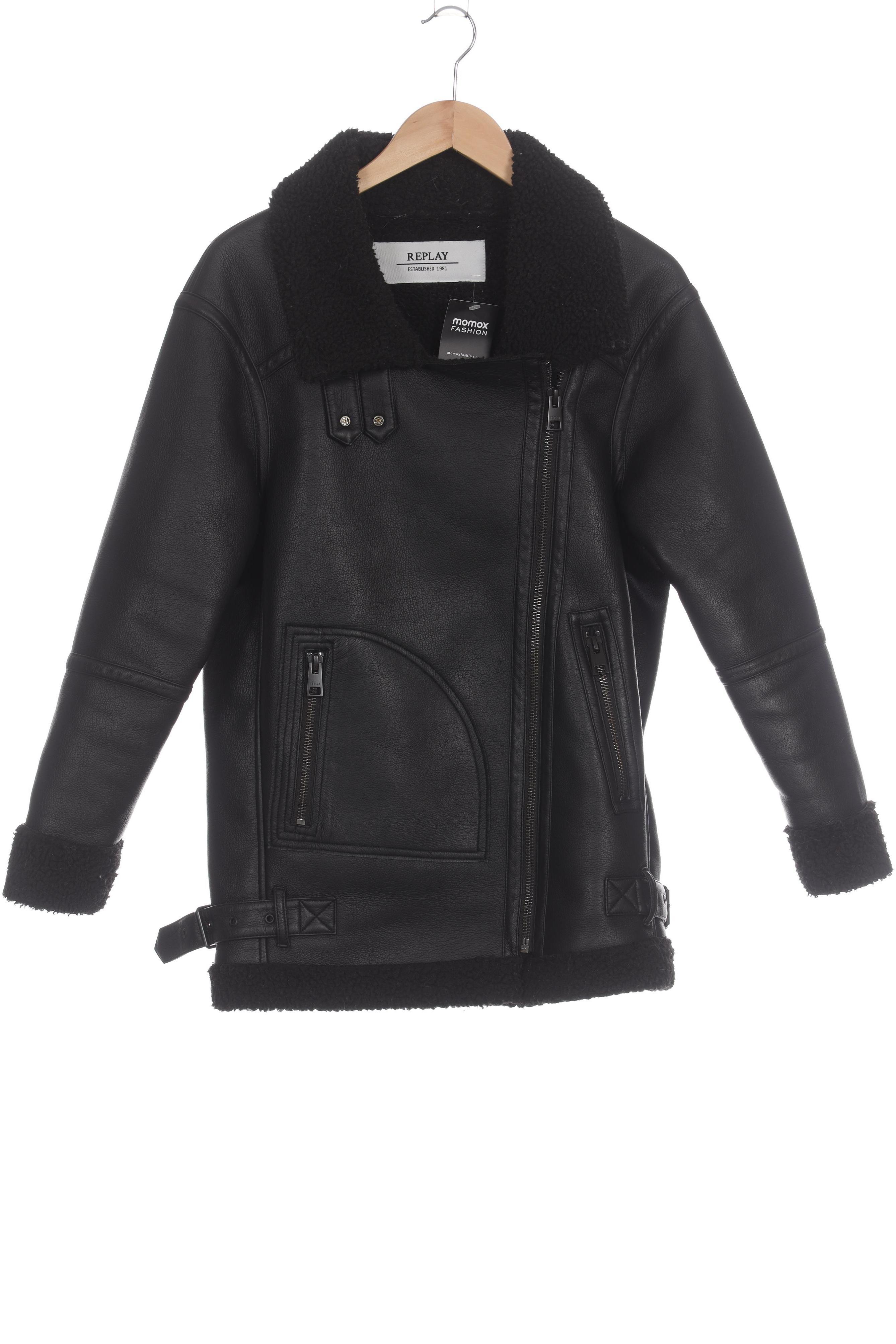 

Replay Damen Jacke, schwarz, Gr.