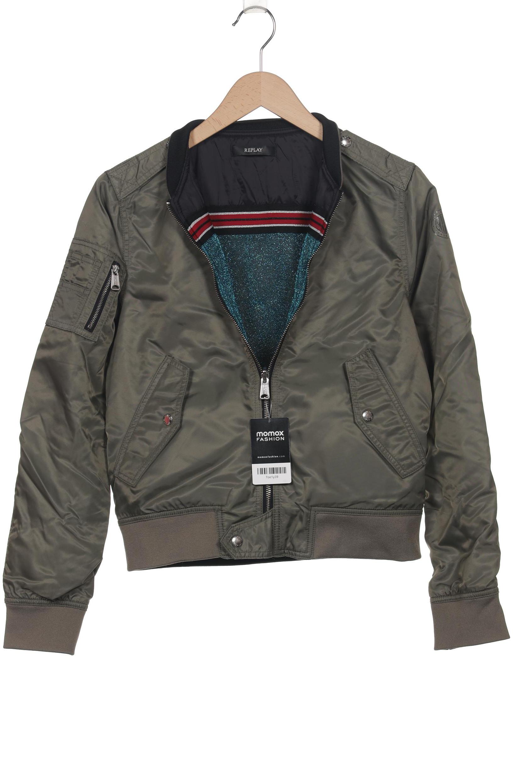 

Replay Damen Jacke, grün, Gr. 36